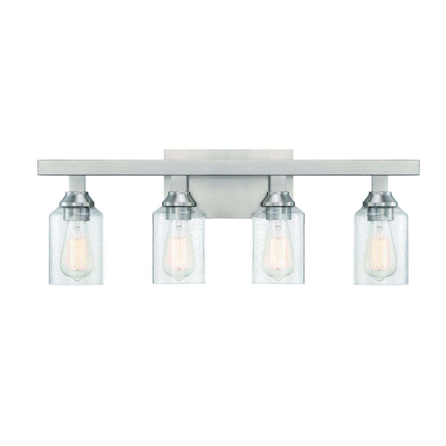 Craftmade - 53104-BNK - Four Light Vanity - Chicago - Brushed Polished Nickel