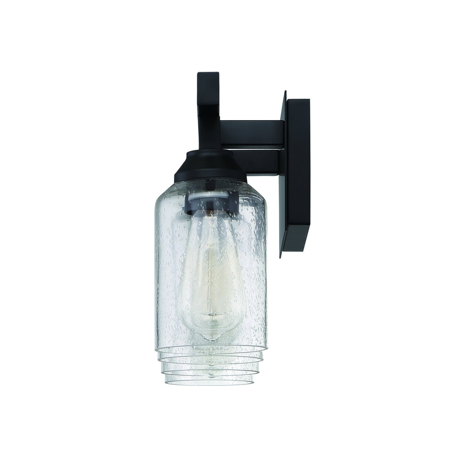 Craftmade - 53104-FB - Four Light Vanity - Chicago - Flat Black