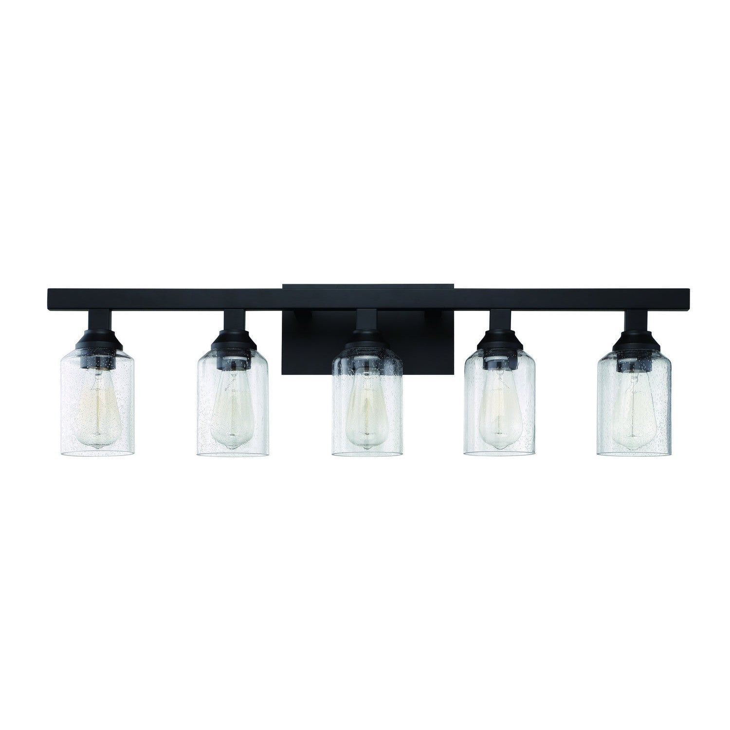 Craftmade - 53105-FB - Five Light Vanity - Chicago - Flat Black