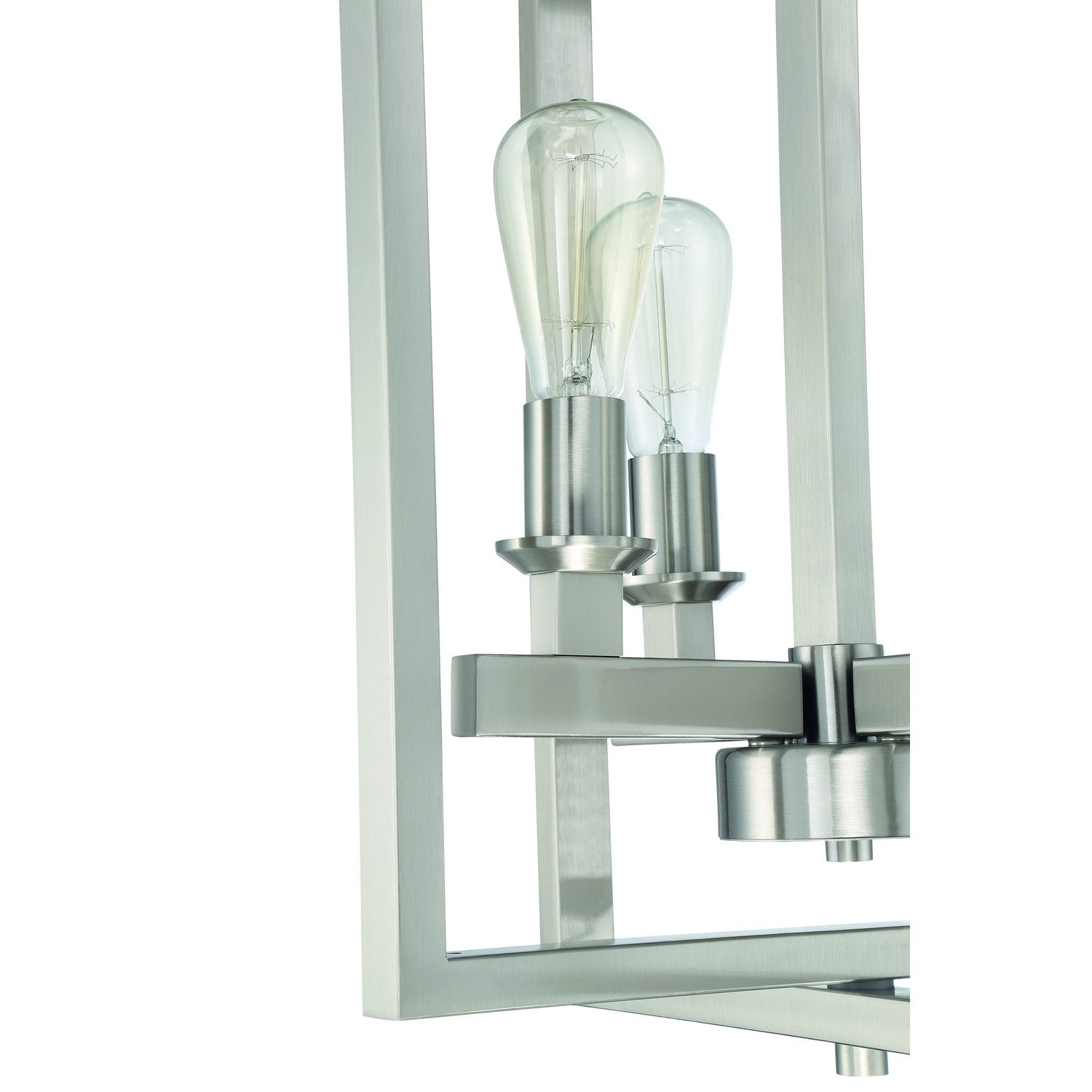 Craftmade - 53134-BNK - Four Light Foyer Pendant - Chicago - Brushed Polished Nickel