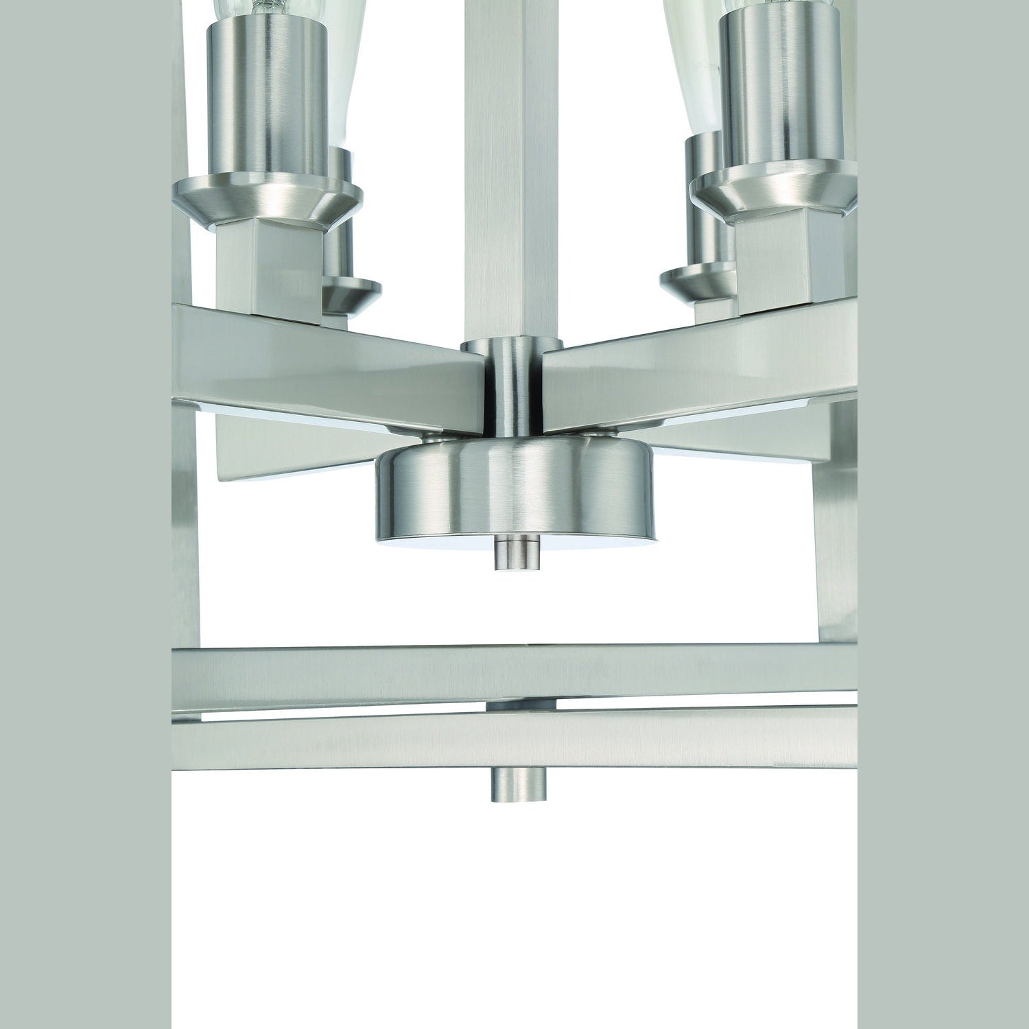 Craftmade - 53134-BNK - Four Light Foyer Pendant - Chicago - Brushed Polished Nickel