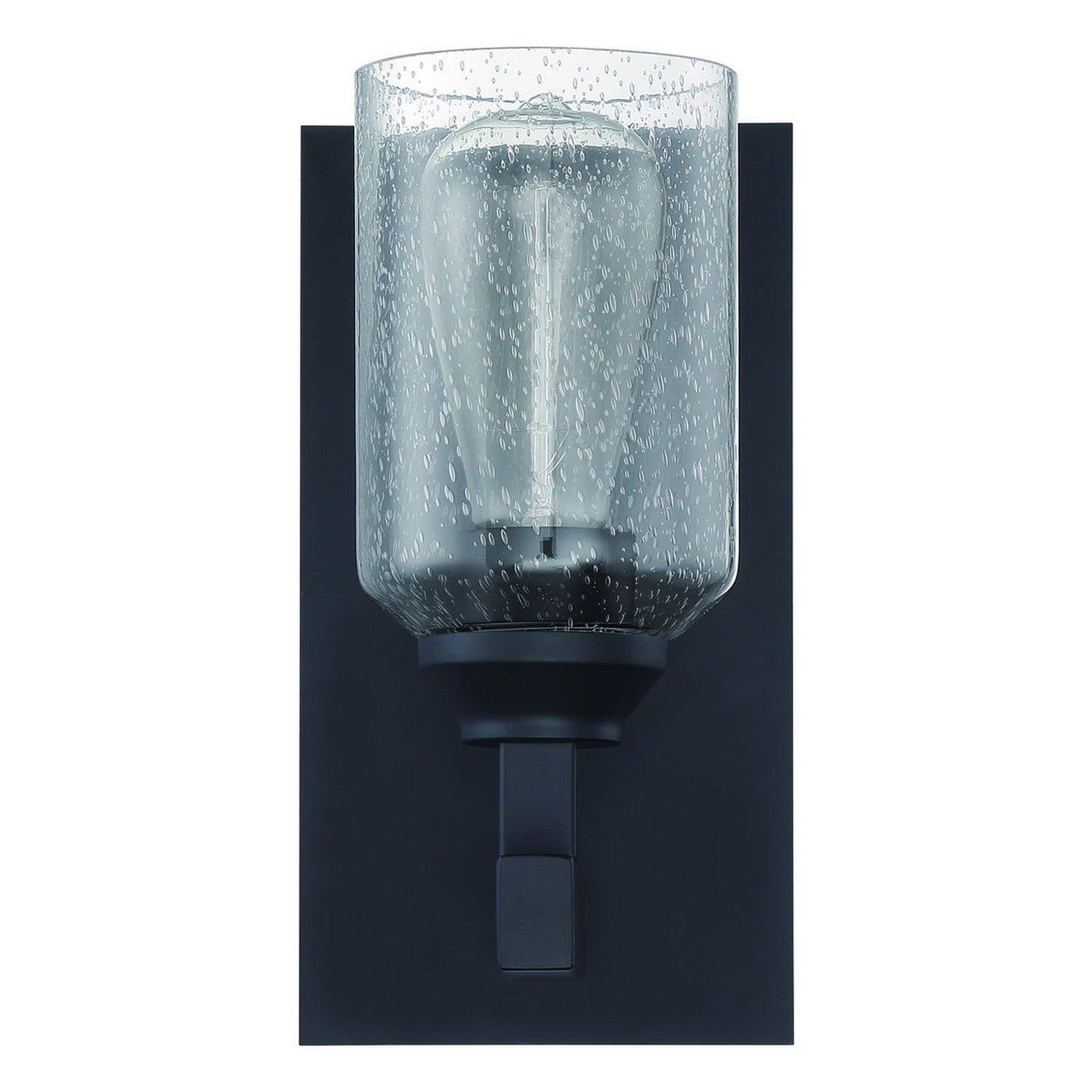 Craftmade - 53161-FB - One Light Wall Sconce - Chicago - Flat Black