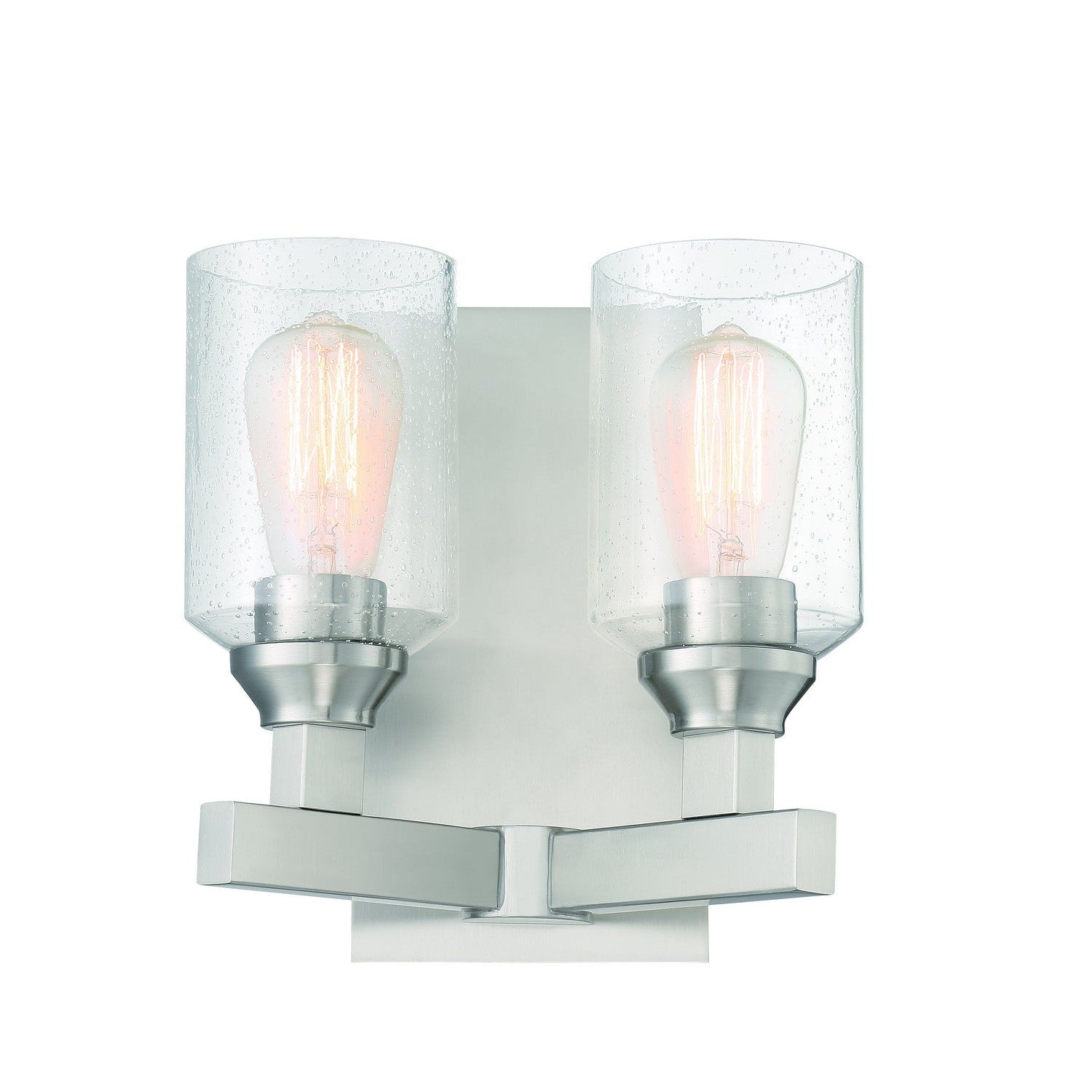 Craftmade - 53162-BNK - Two Light Wall Sconce - Chicago - Brushed Polished Nickel