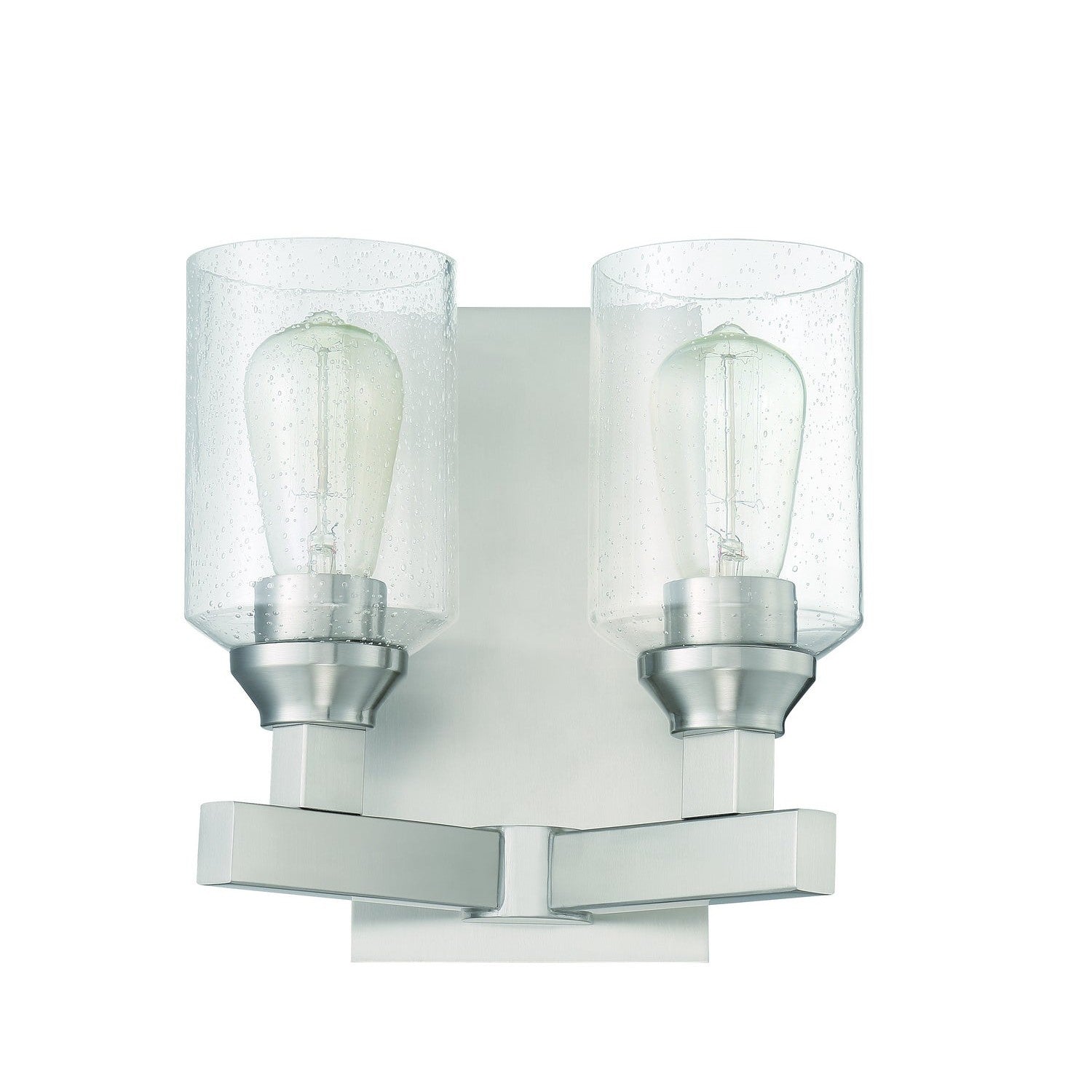 Craftmade - 53162-BNK - Two Light Wall Sconce - Chicago - Brushed Polished Nickel