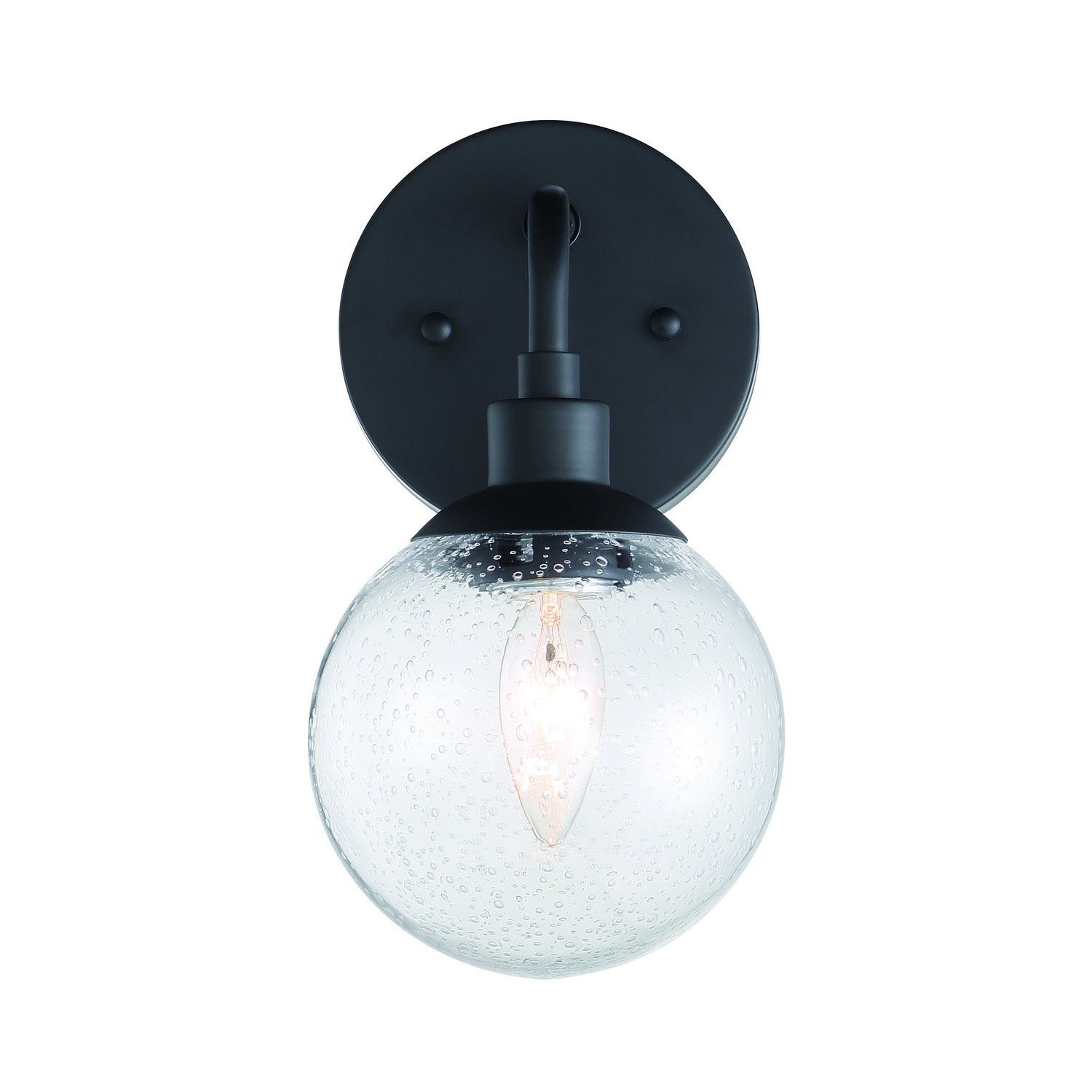 Craftmade - 53301-FB - One Light Wall Sconce - Que - Flat Black