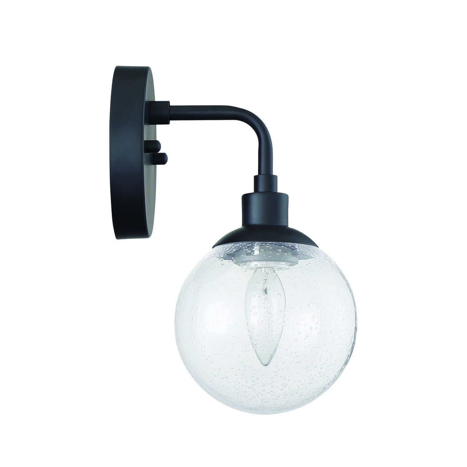 Craftmade - 53301-FB - One Light Wall Sconce - Que - Flat Black
