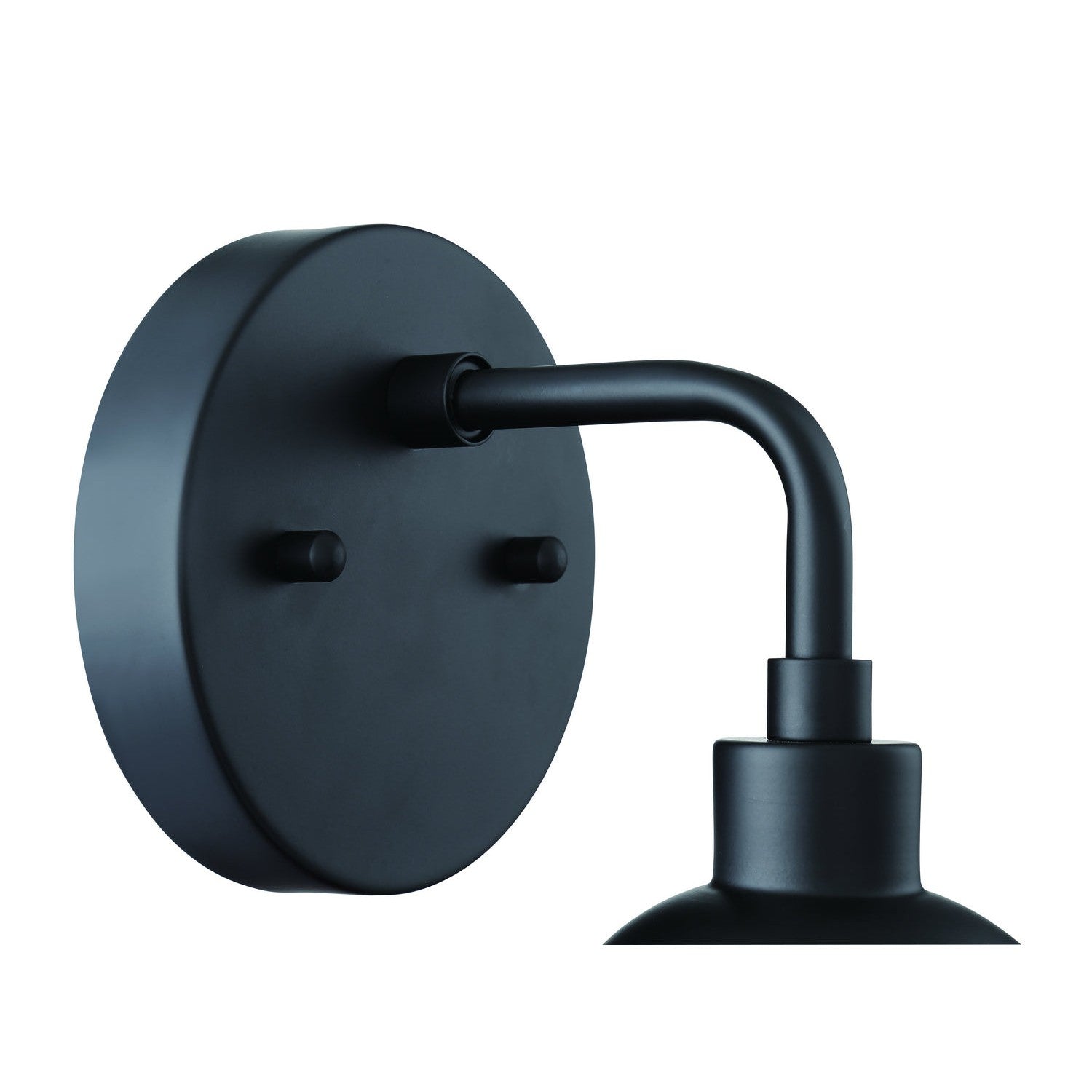 Craftmade - 53301-FB - One Light Wall Sconce - Que - Flat Black