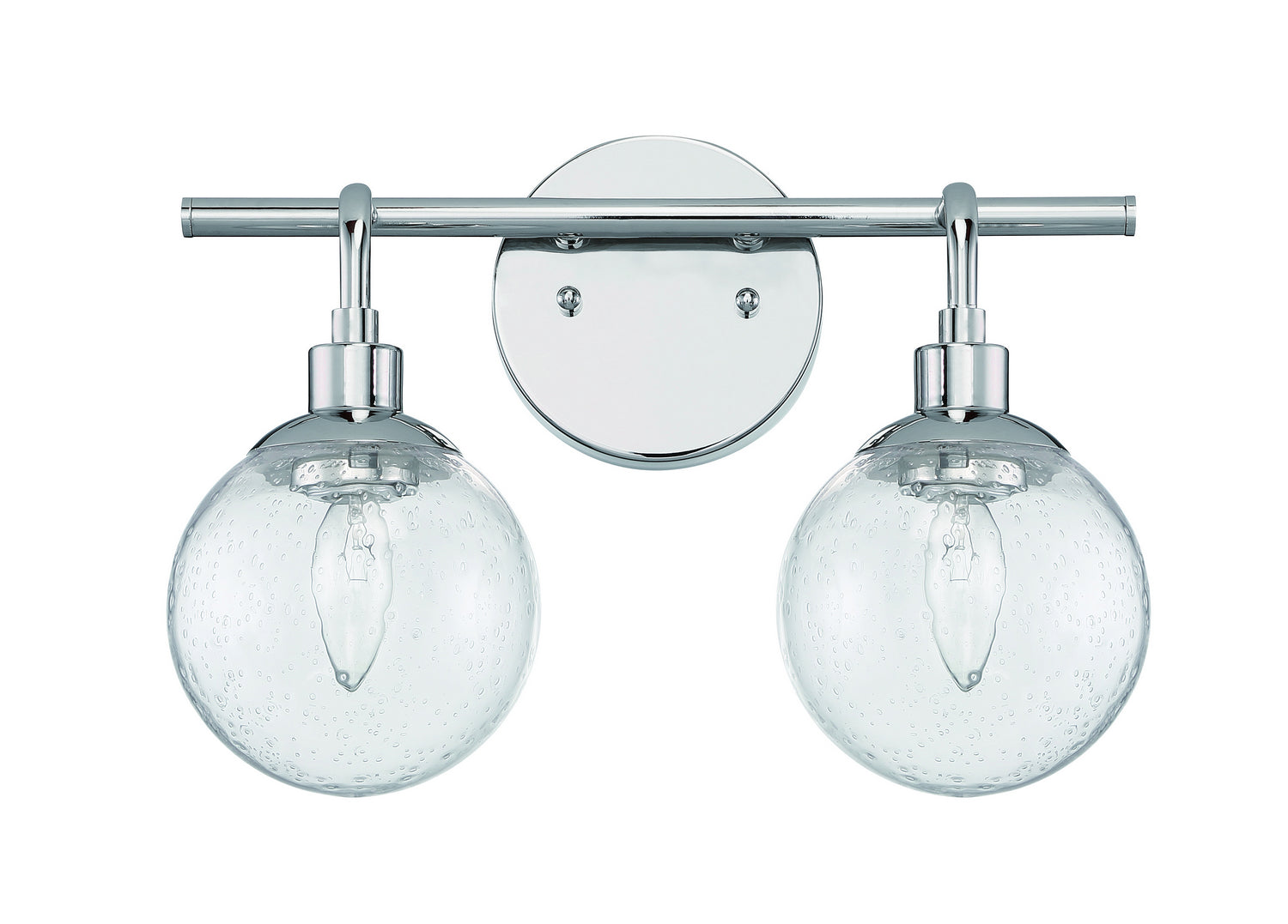 Craftmade - 53302-CH - Two Light Vanity - Que - Chrome