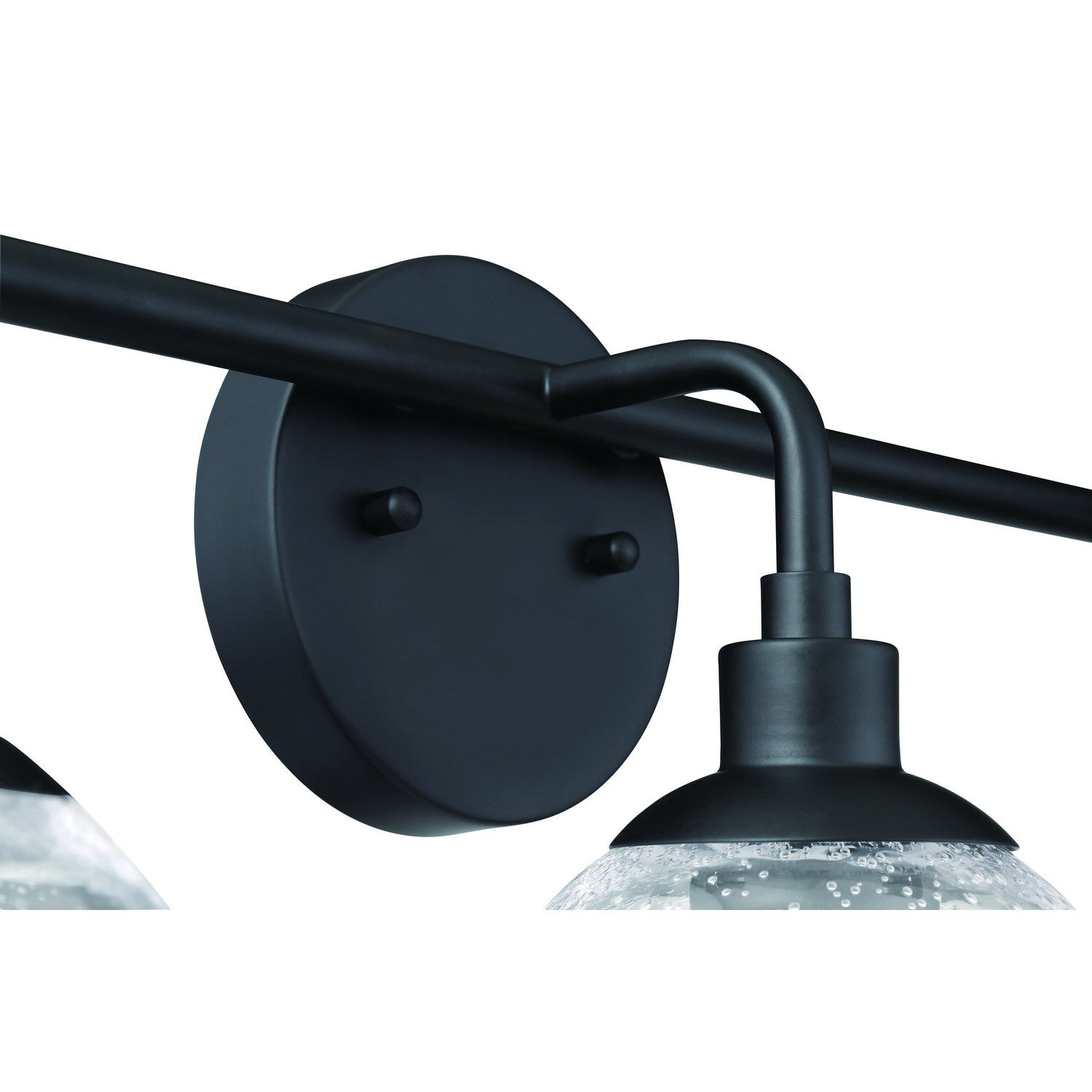Craftmade - 53303-FB - Three Light Vanity - Que - Flat Black