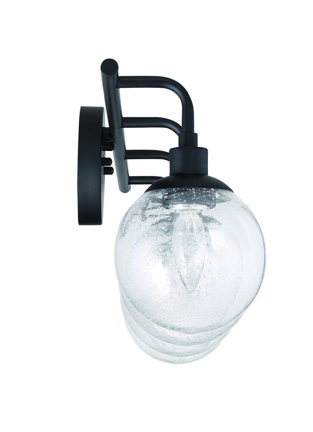 Craftmade - 53304-FB - Four Light Vanity - Que - Flat Black
