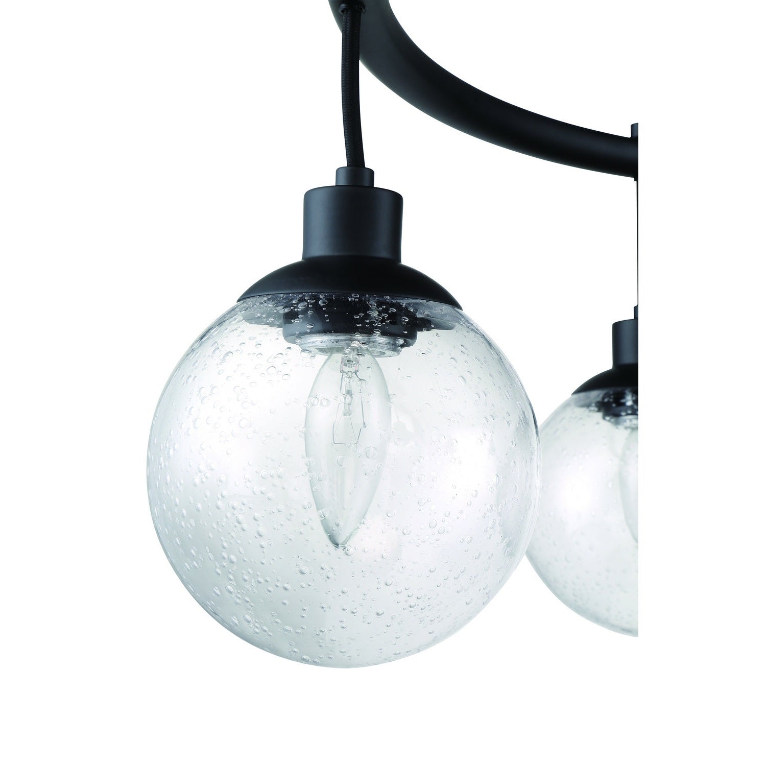 Craftmade - 53326-FB - Six Light Chandelier - Que - Flat Black