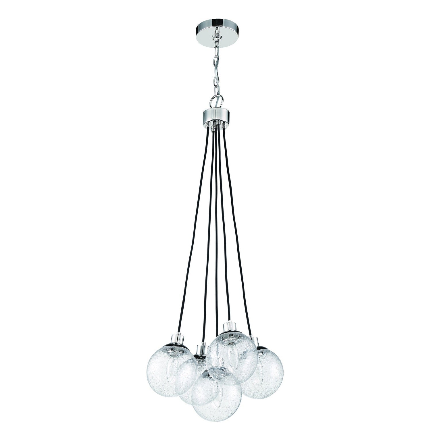 Craftmade - 53395-CH - Five Light Pendant - Que - Chrome