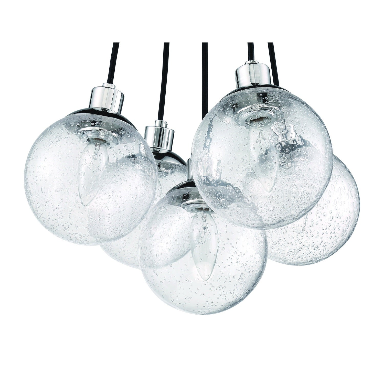 Craftmade - 53395-CH - Five Light Pendant - Que - Chrome