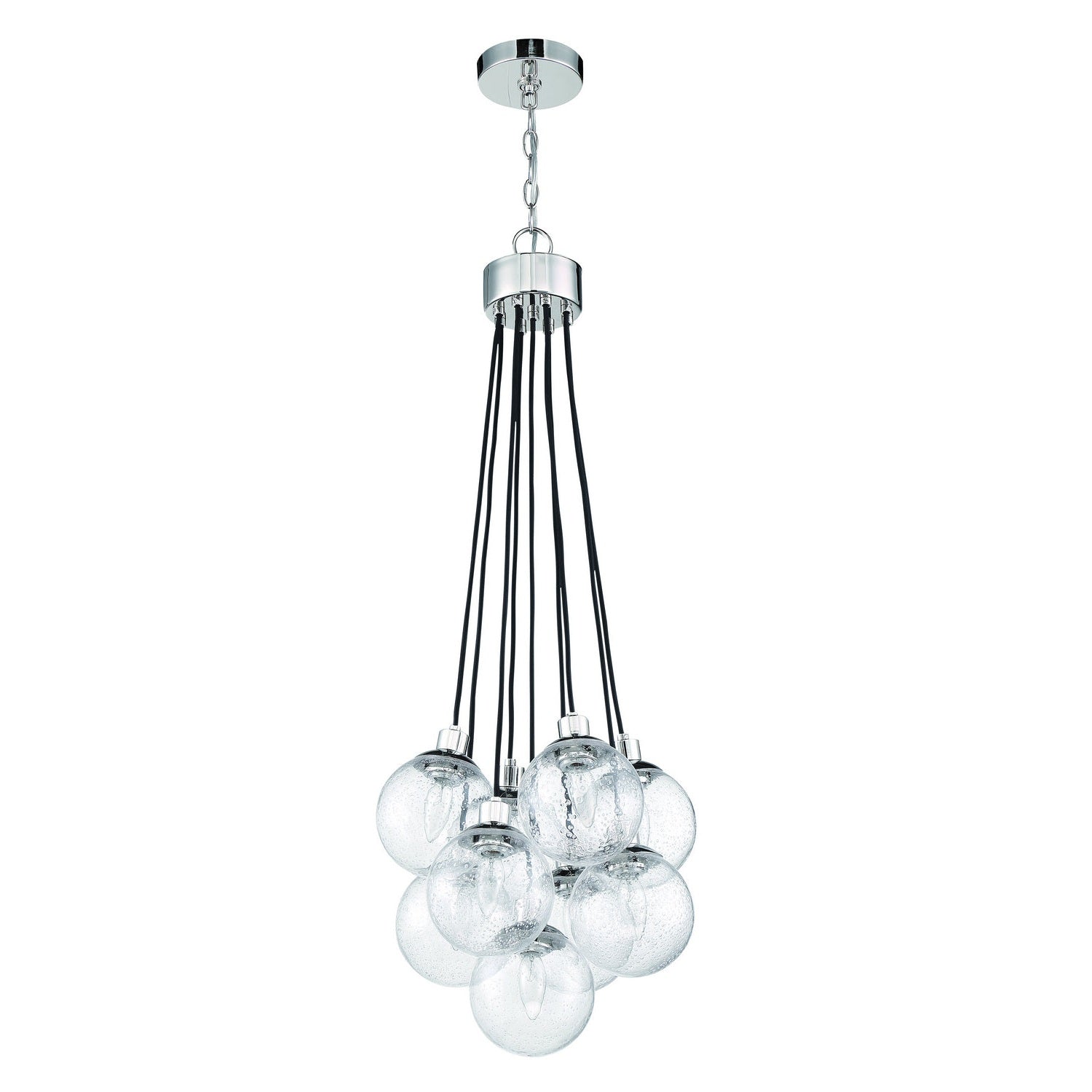 Craftmade - 53399-CH - Nine Light Pendant - Que - Chrome