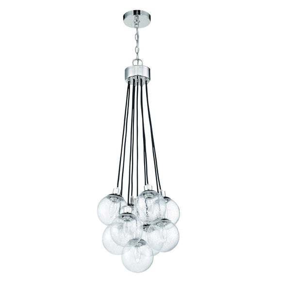 Craftmade - 53399-CH - Nine Light Pendant - Que - Chrome