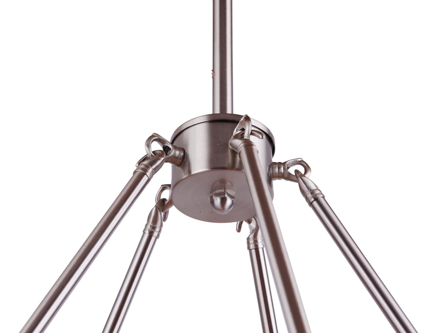 Craftmade - 54025-SA - Five Light Outdoor Chandelier - Union - Satin Aluminum