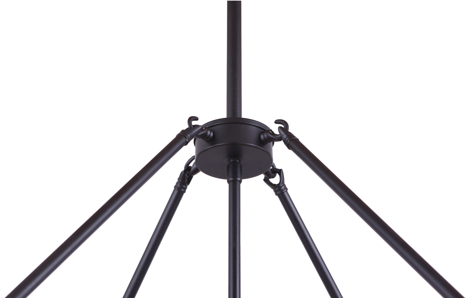 Craftmade - 54125-OBG - Five Light Outdoor Chandelier - Pyrmont - Oiled Bronze Gilded