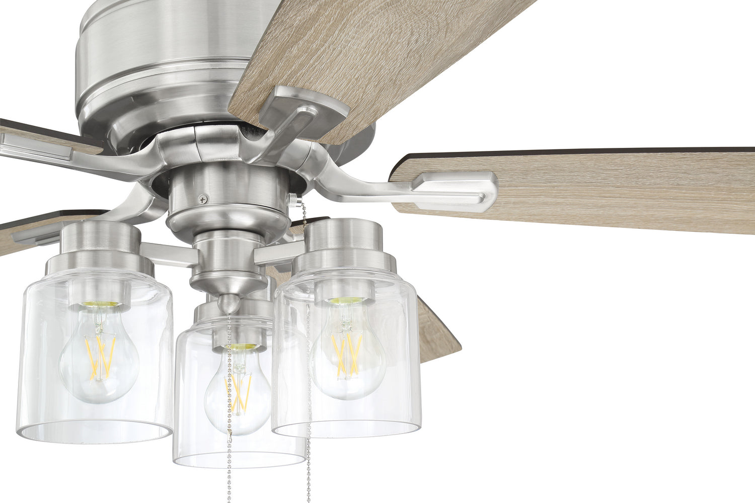 Craftmade - KTE52BNK5 - 52" Ceiling Fan - Kate - Brushed Polished Nickel