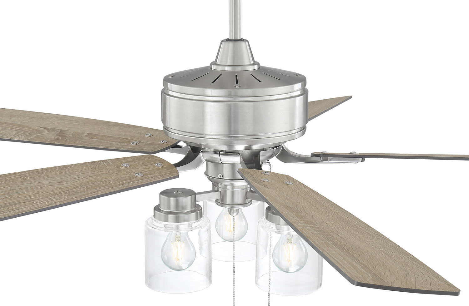 Craftmade - KTE52BNK5 - 52" Ceiling Fan - Kate - Brushed Polished Nickel