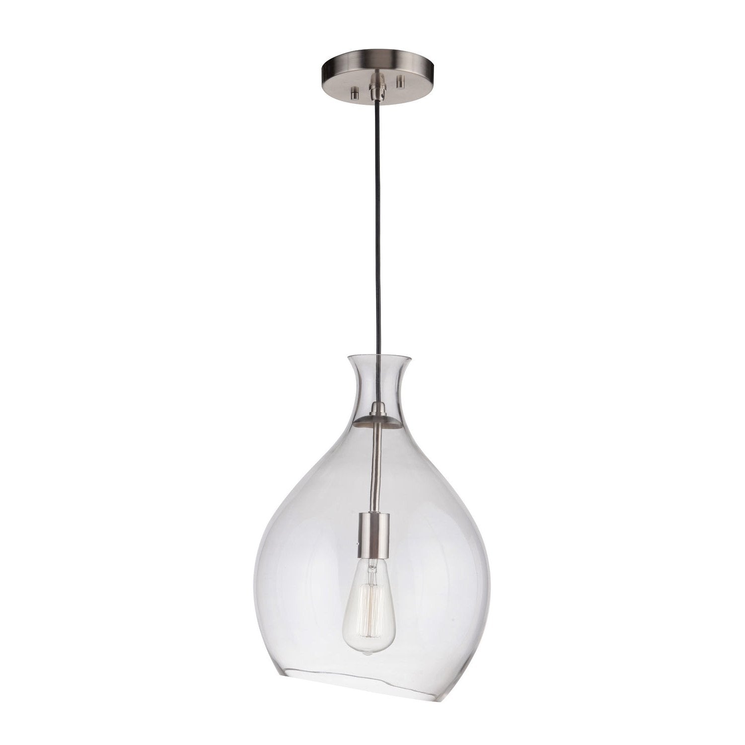 Craftmade - P951BNK1 - One Light Pendant - Pendant - Brushed Polished Nickel