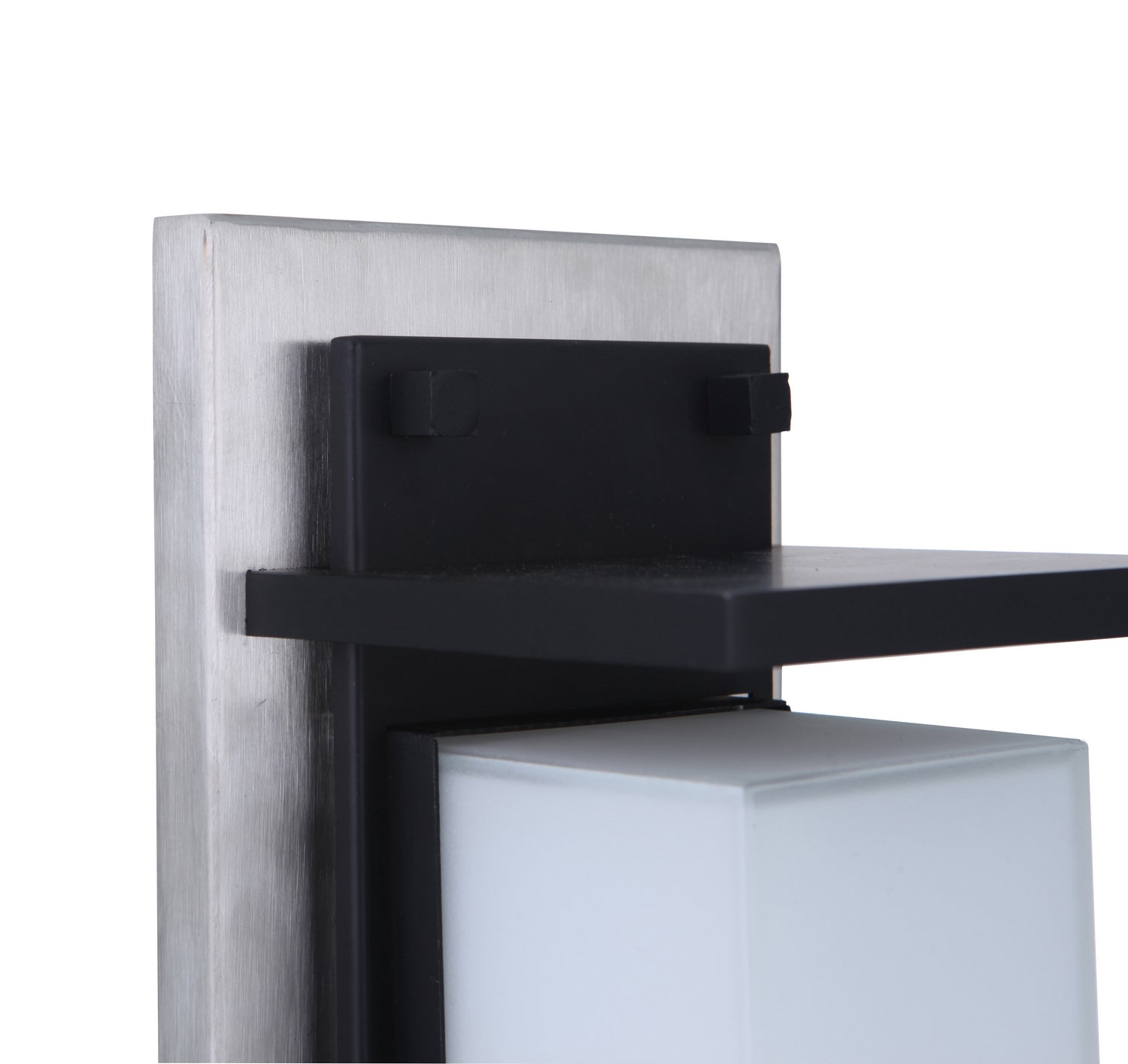 Craftmade - ZA2502-SSMN-LED - LED Outdoor Lantern - Heights - Stainless Steel / Midnight