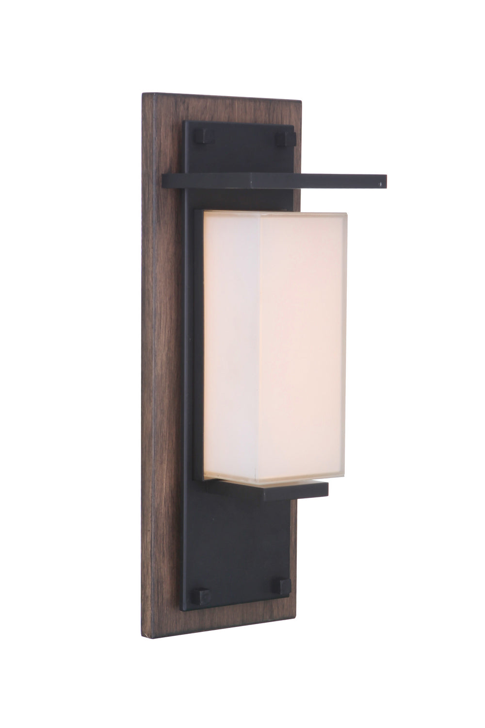Craftmade - ZA2502-WBMN-LED - LED Outdoor Lantern - Heights - Whiskey Barrel / Midnight
