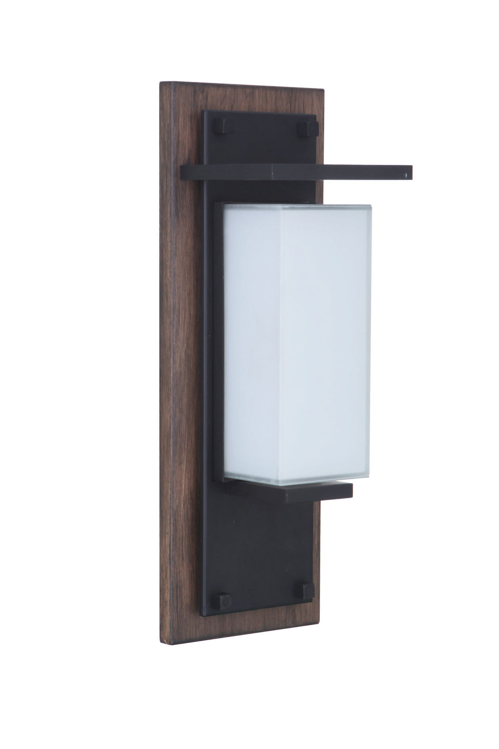 Craftmade - ZA2502-WBMN-LED - LED Outdoor Lantern - Heights - Whiskey Barrel / Midnight