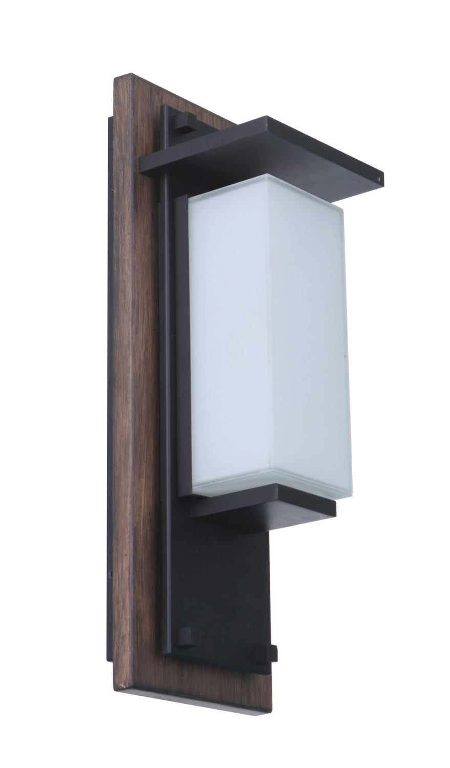 Craftmade - ZA2502-WBMN-LED - LED Outdoor Lantern - Heights - Whiskey Barrel / Midnight