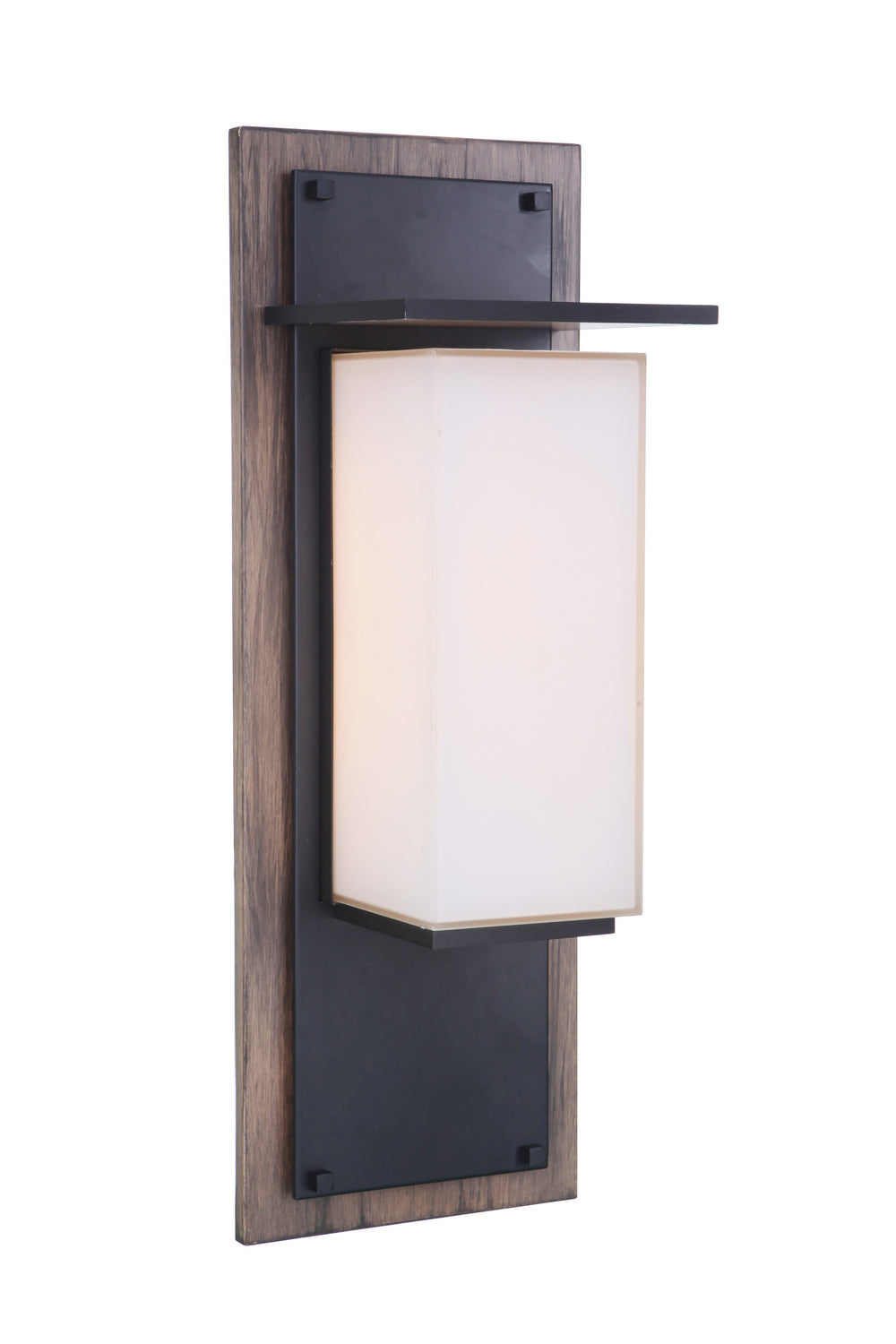 Craftmade - ZA2512-WBMN-LED - LED Outdoor Lantern - Heights - Whiskey Barrel / Midnight