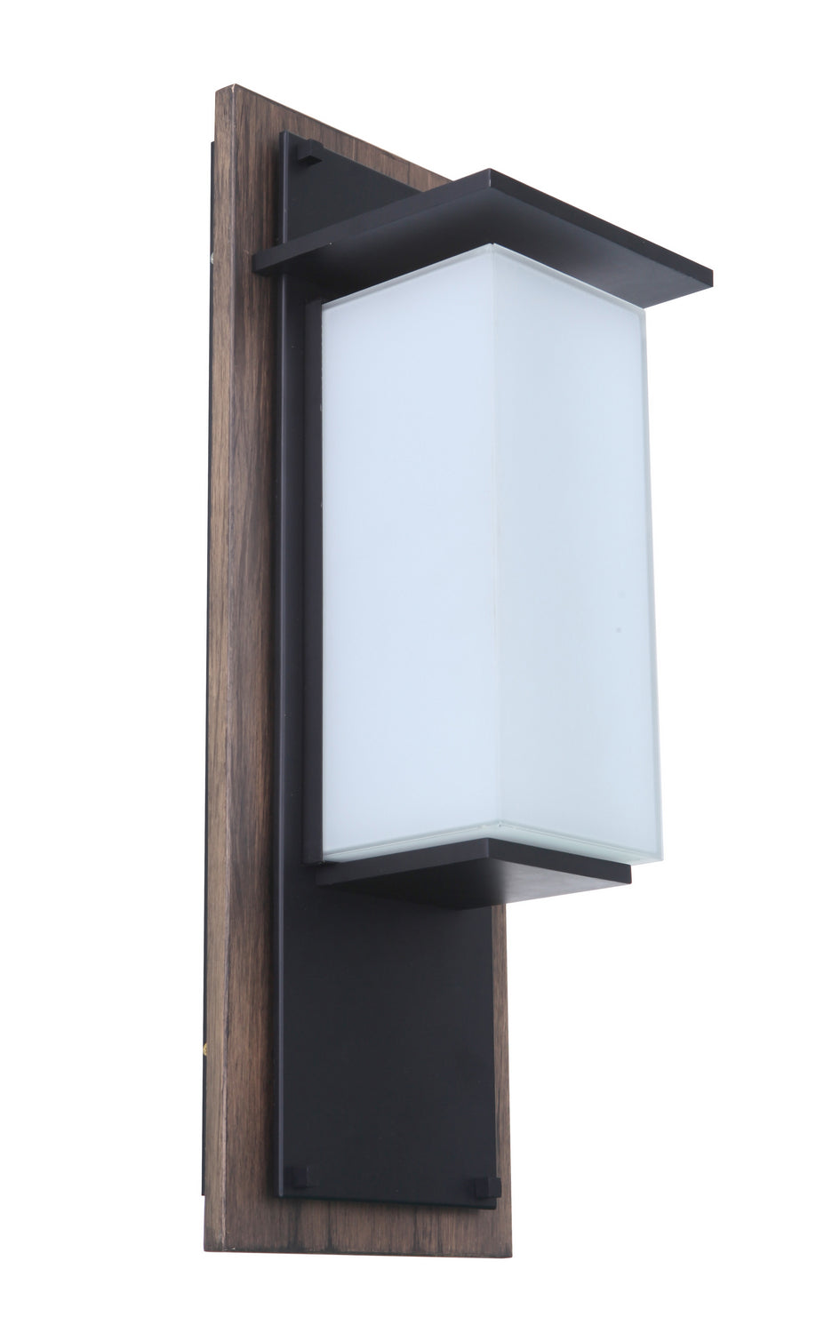 Craftmade - ZA2512-WBMN-LED - LED Outdoor Lantern - Heights - Whiskey Barrel / Midnight