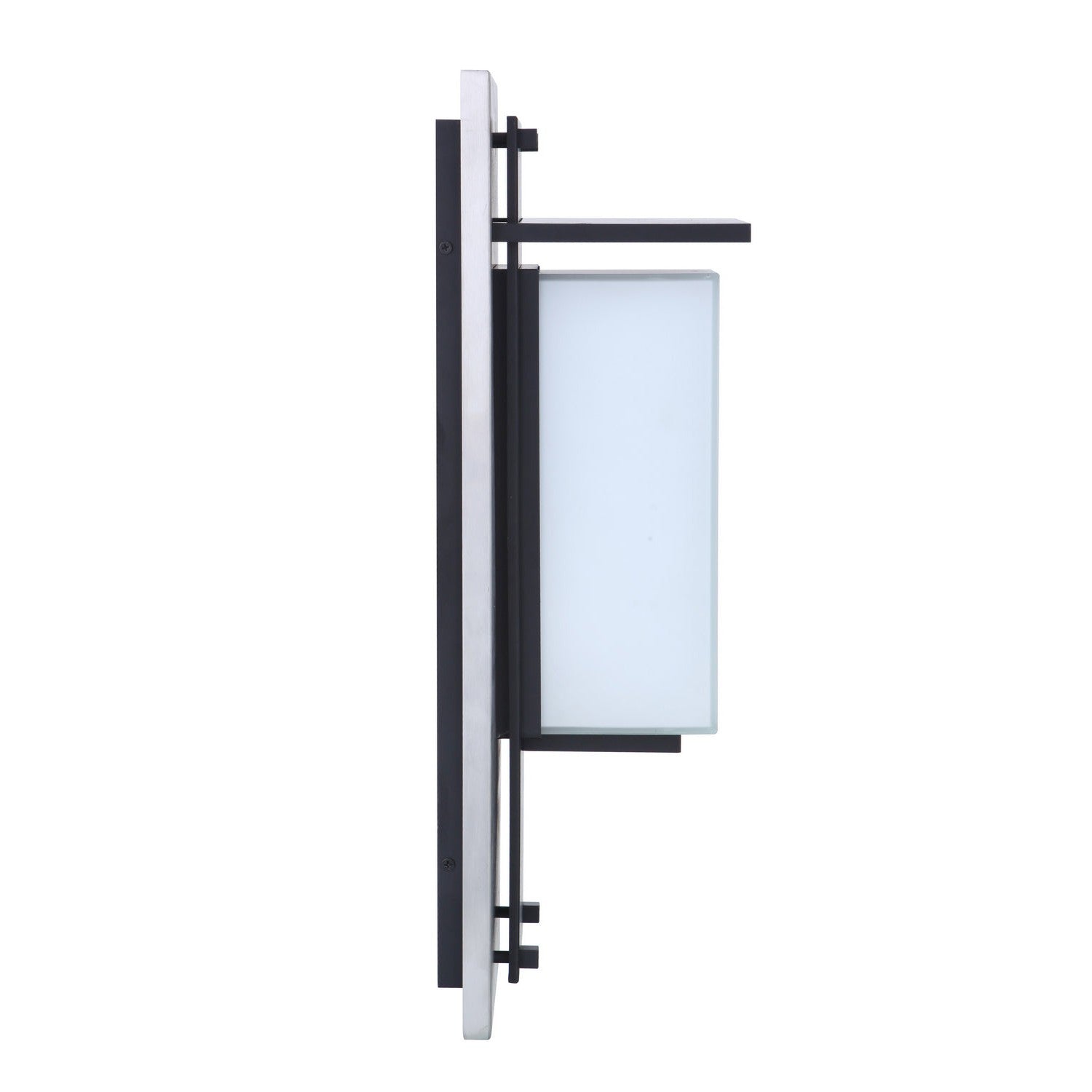 Craftmade - ZA2522-SSMN-LED - LED Outdoor Lantern - Heights - Stainless Steel / Midnight