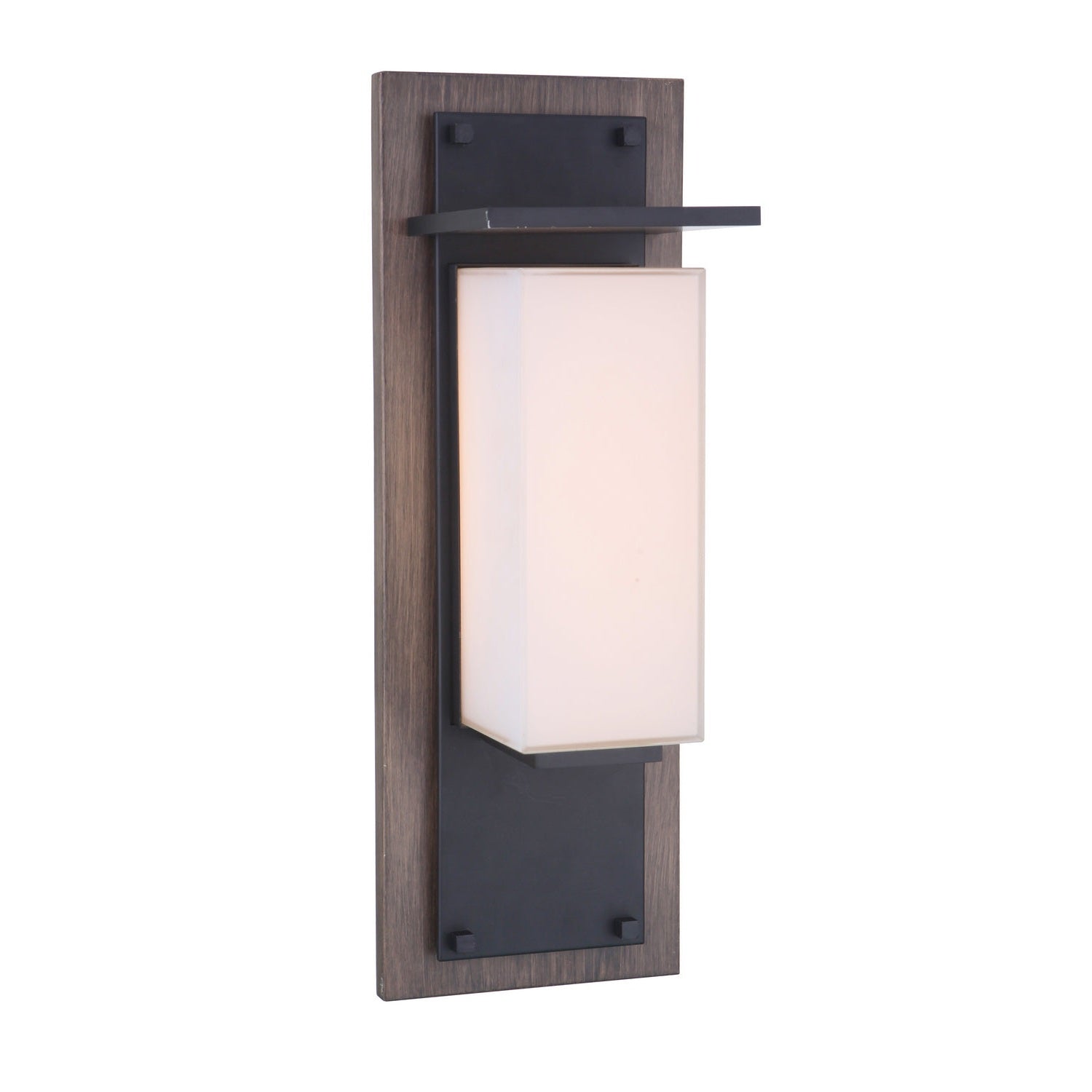 Craftmade - ZA2522-WBMN-LED - LED Outdoor Lantern - Heights - Whiskey Barrel / Midnight