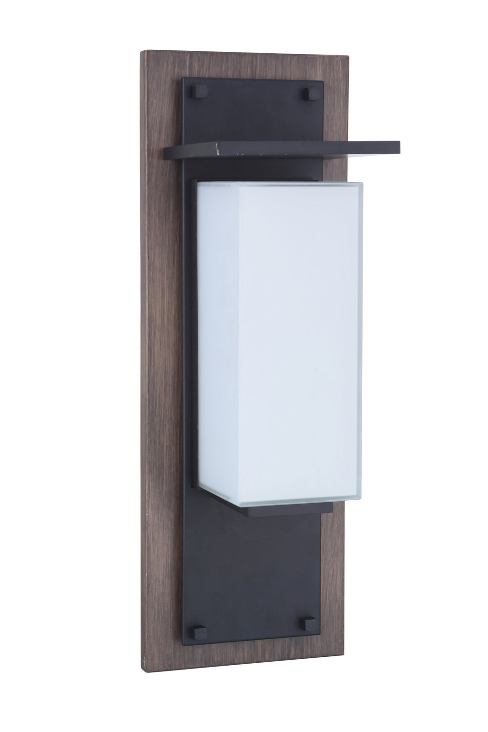 Craftmade - ZA2522-WBMN-LED - LED Outdoor Lantern - Heights - Whiskey Barrel / Midnight