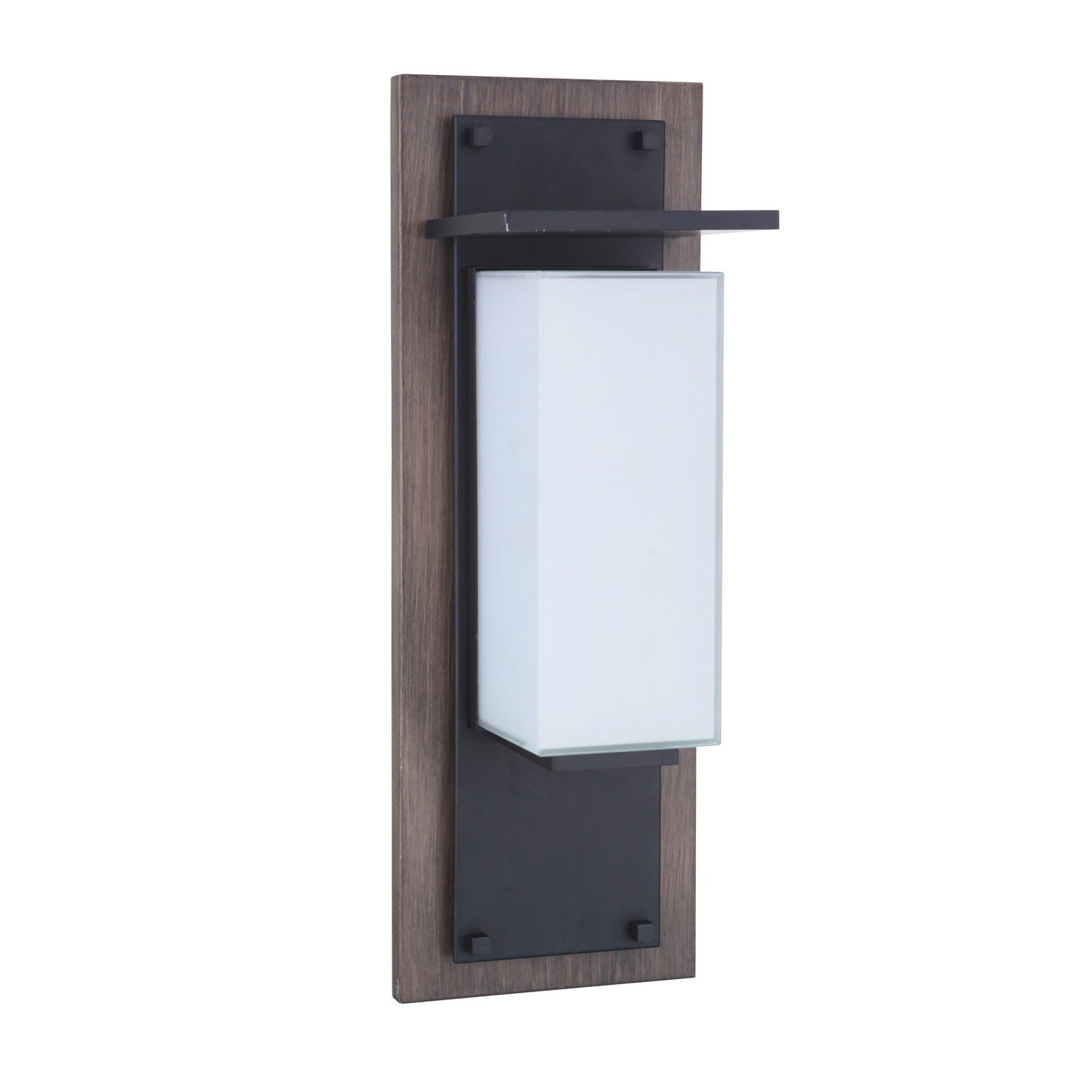 Craftmade - ZA2522-WBMN-LED - LED Outdoor Lantern - Heights - Whiskey Barrel / Midnight