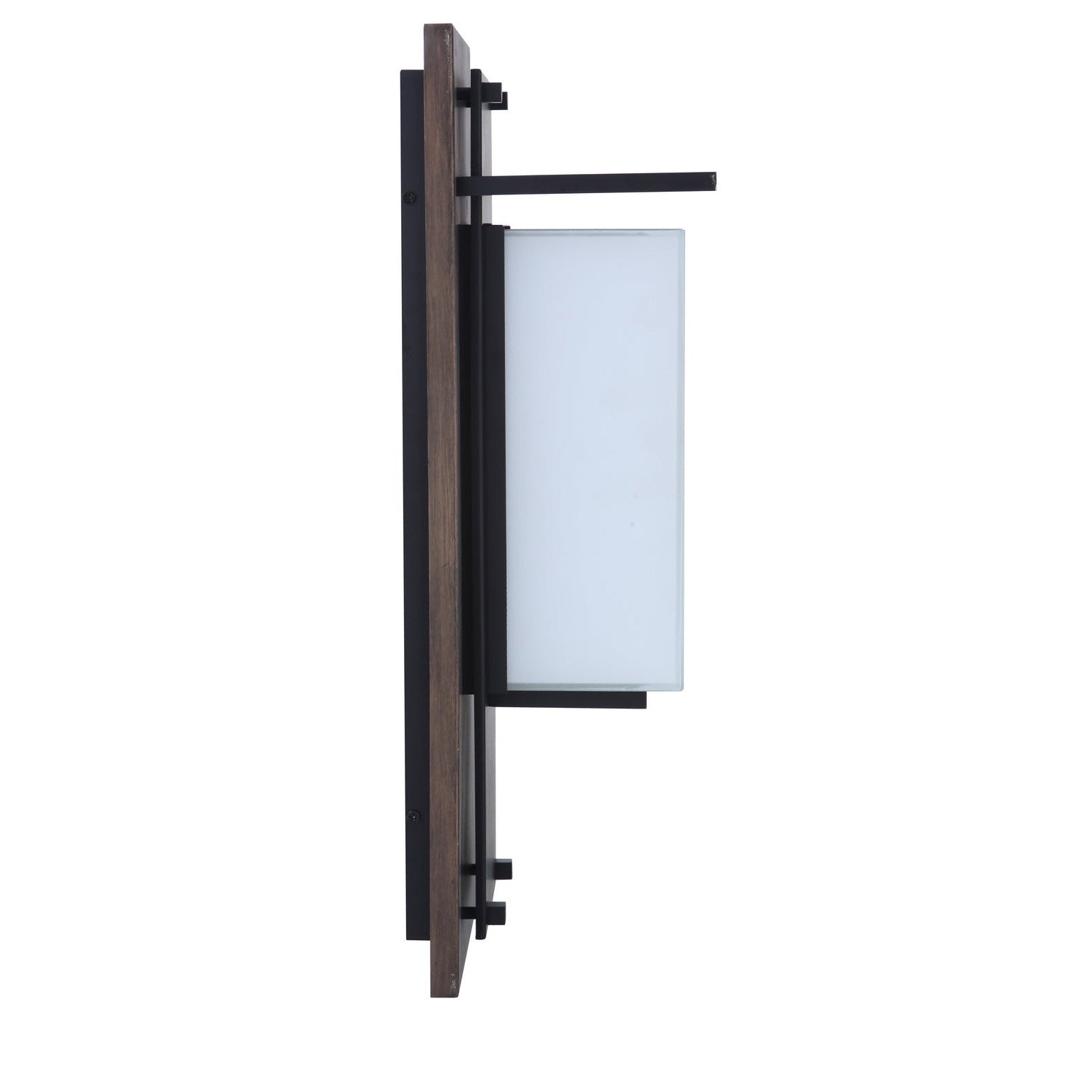 Craftmade - ZA2522-WBMN-LED - LED Outdoor Lantern - Heights - Whiskey Barrel / Midnight