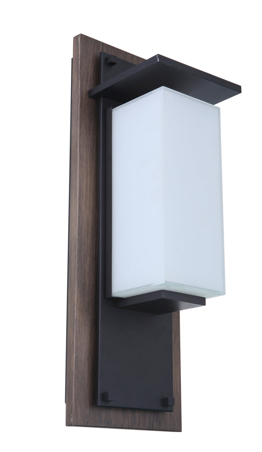 Craftmade - ZA2522-WBMN-LED - LED Outdoor Lantern - Heights - Whiskey Barrel / Midnight