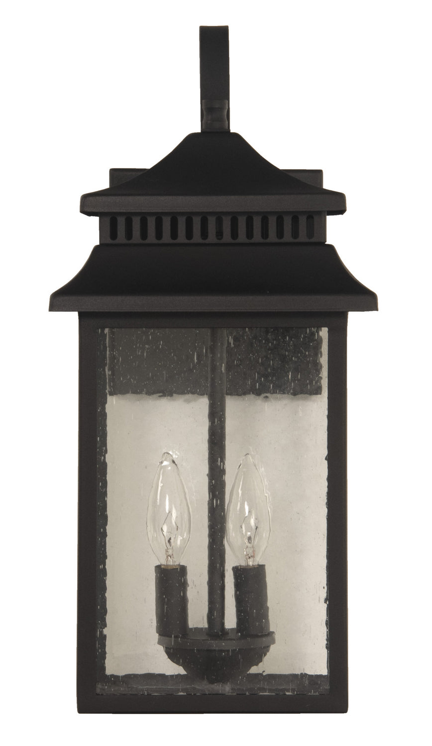 Craftmade - ZA3114-TB - Two Light Outdoor Wall Mount - Crossbend - Textured Black