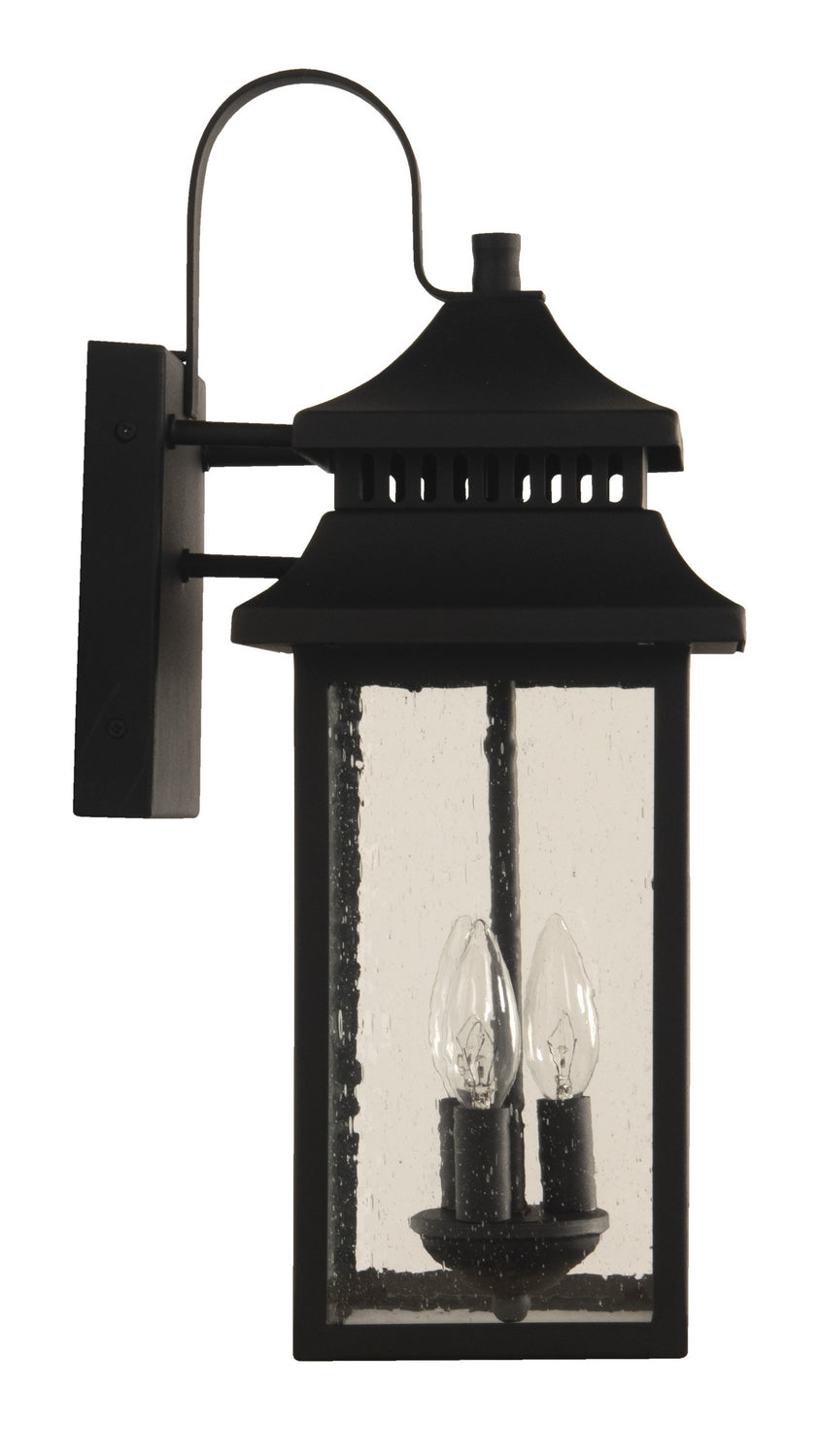 Craftmade - ZA3124-TB - Three Light Outdoor Wall Mount - Crossbend - Textured Black