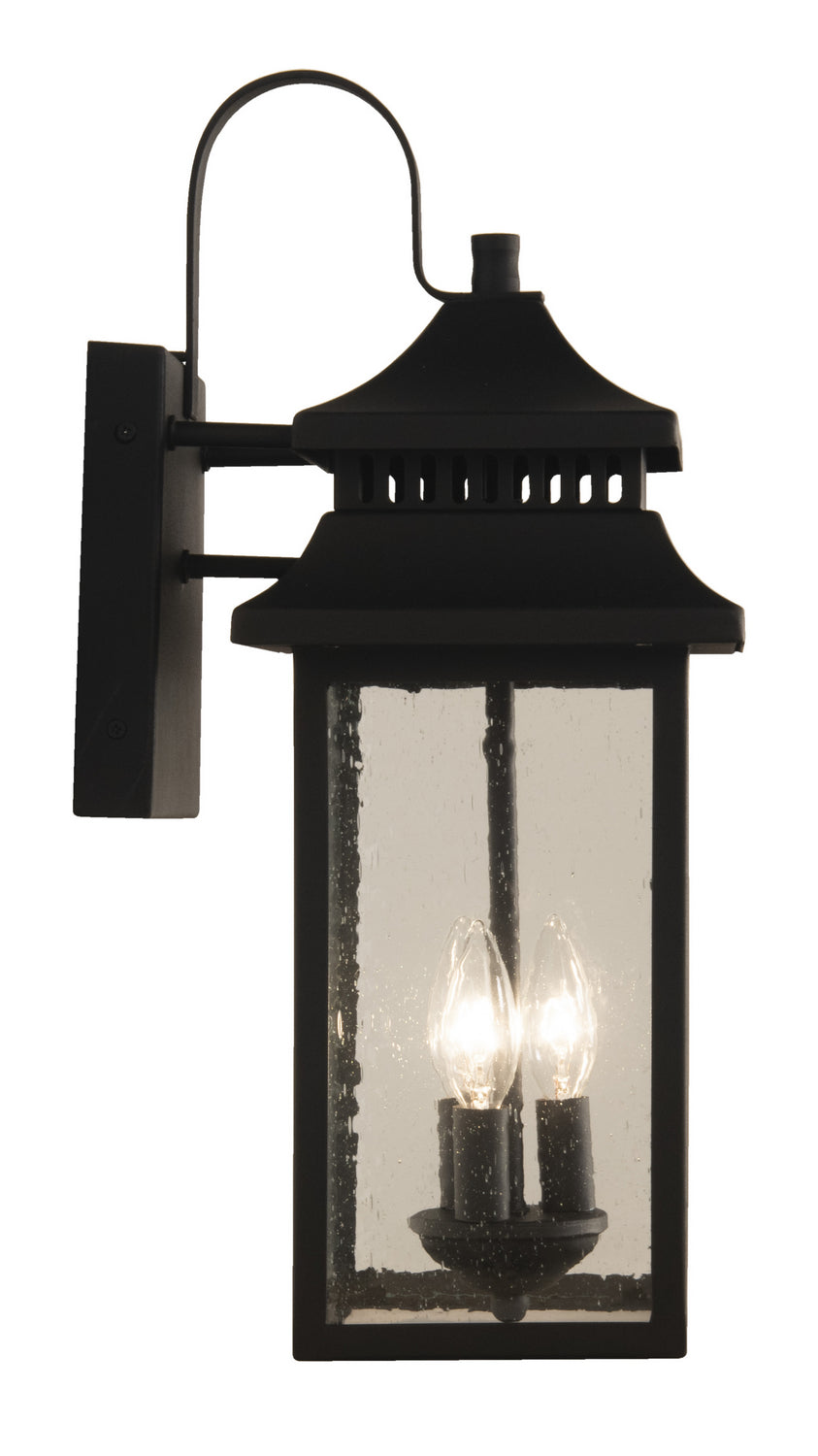 Craftmade - ZA3124-TB - Three Light Outdoor Wall Mount - Crossbend - Textured Black