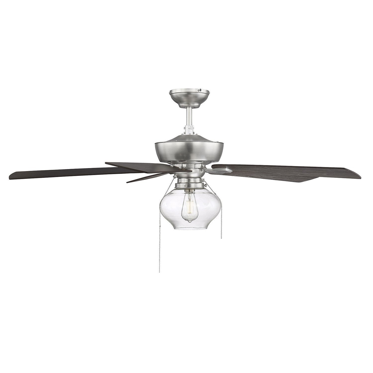 Meridian - M2009BN - 52"Ceiling Fan - Mceil - Brushed Nickel