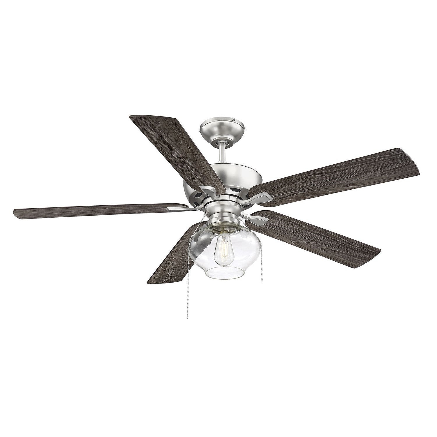 Meridian - M2009BN - 52"Ceiling Fan - Mceil - Brushed Nickel