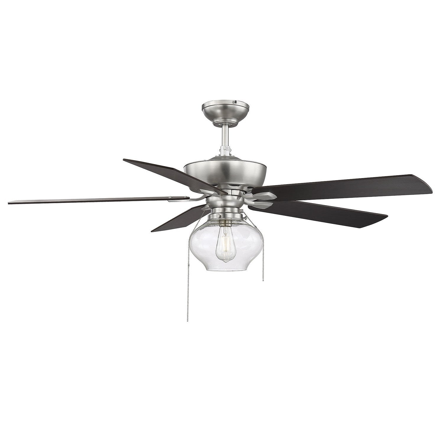 Meridian - M2009BN - 52"Ceiling Fan - Mceil - Brushed Nickel