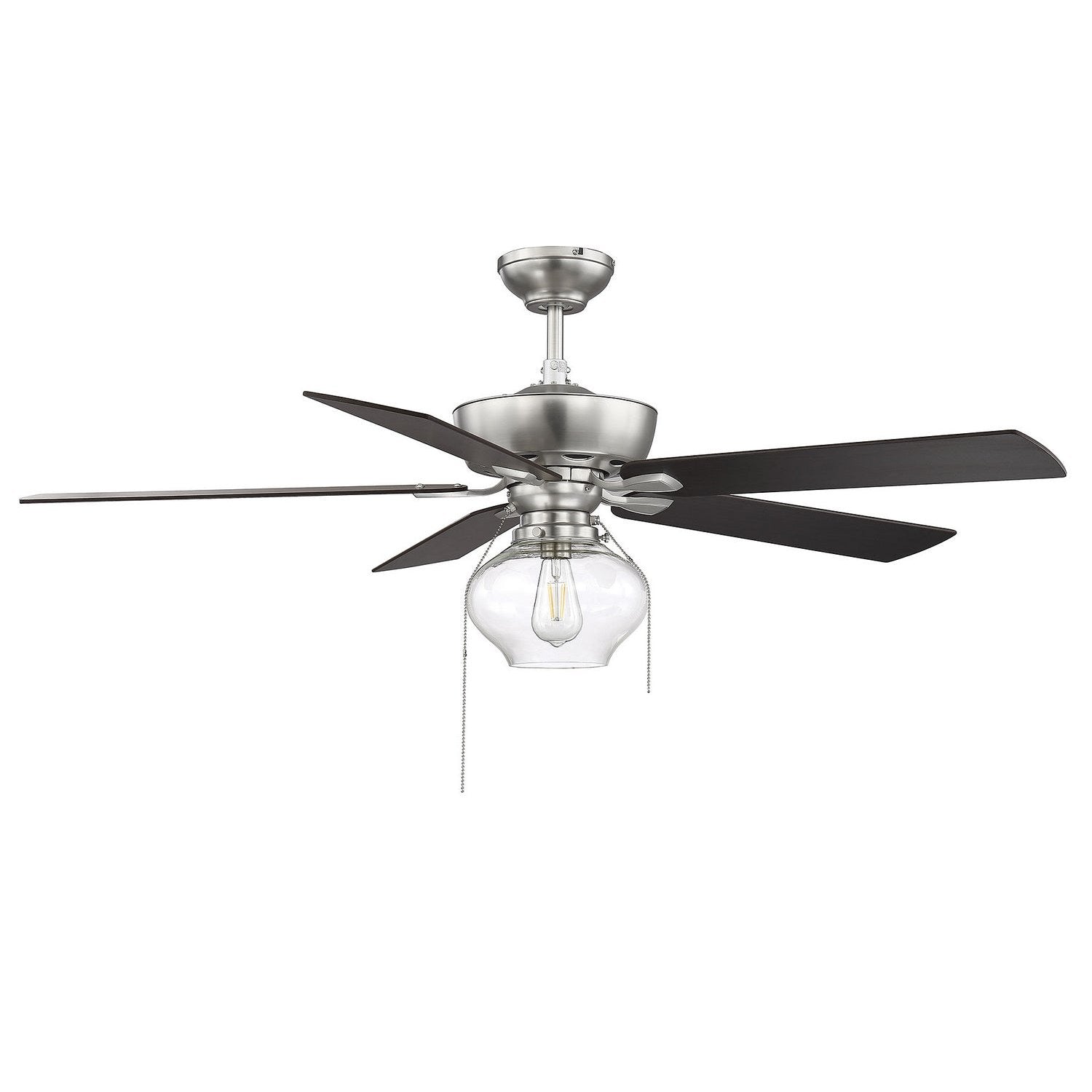 Meridian - M2009BN - 52"Ceiling Fan - Mceil - Brushed Nickel