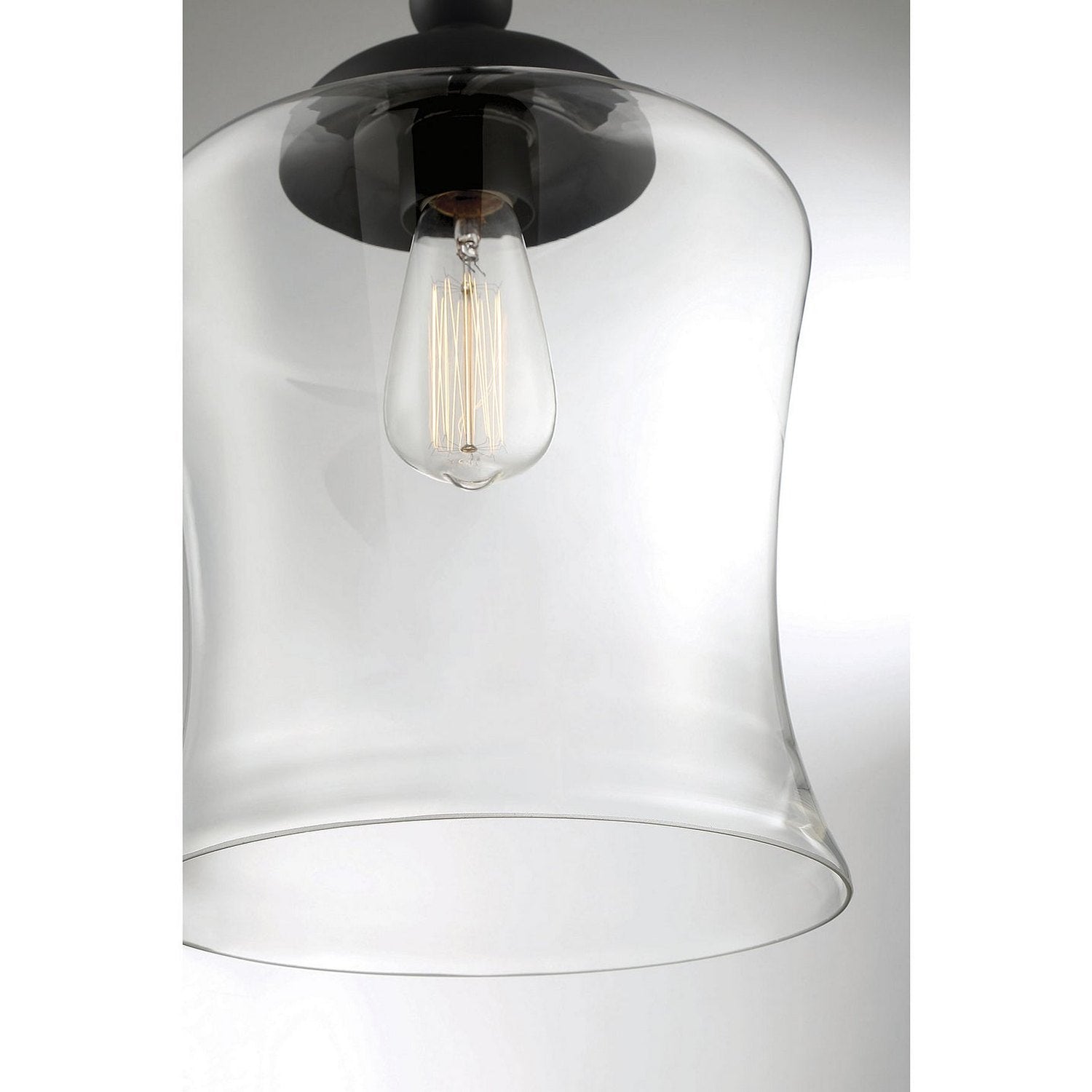 Meridian - M70019MBK - One Light Pendant - Mpend - Matte Black