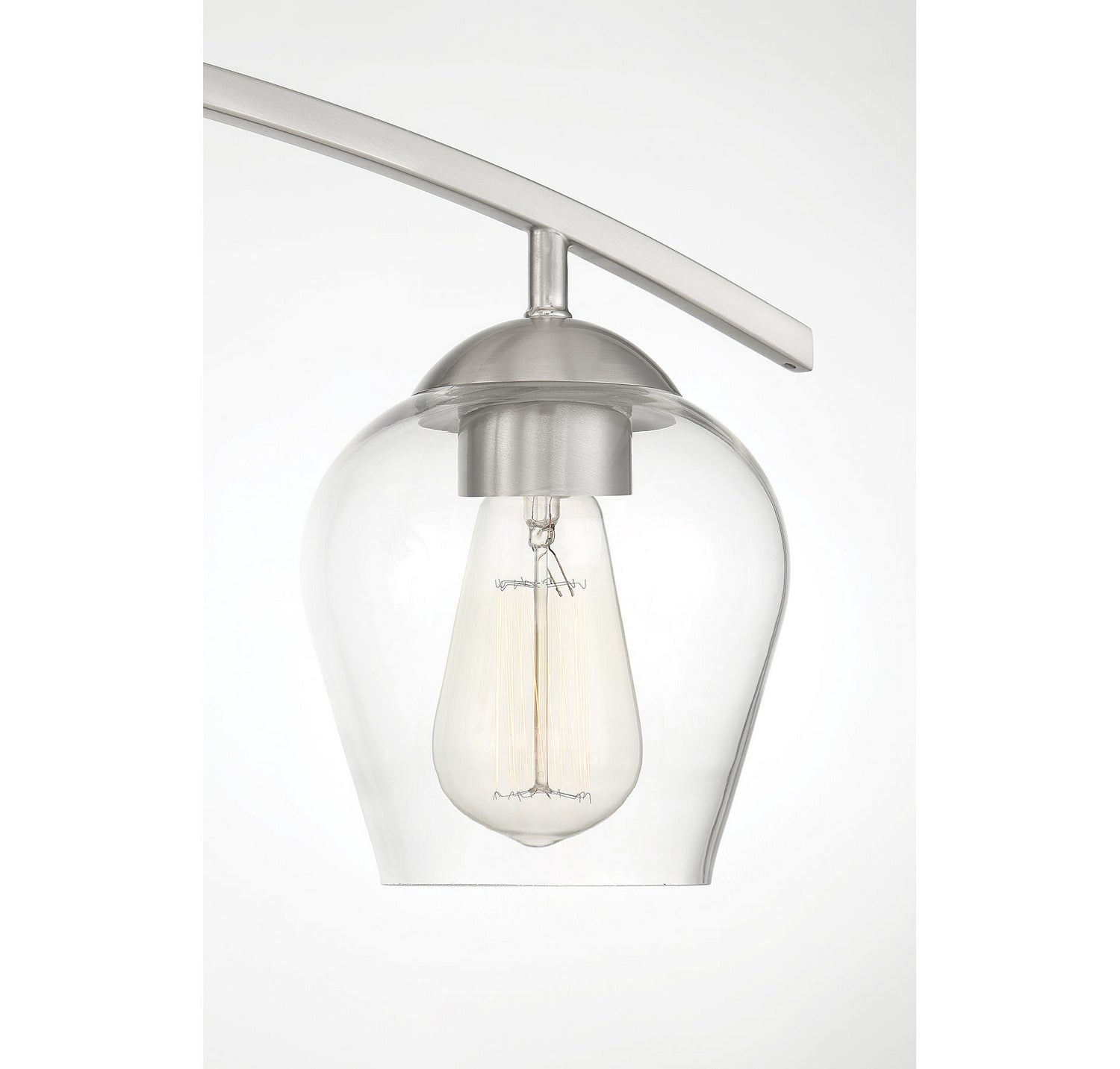 Meridian - M80032BN - Three Light Bathroom Vanity Light - Mbath - Brushed Nickel