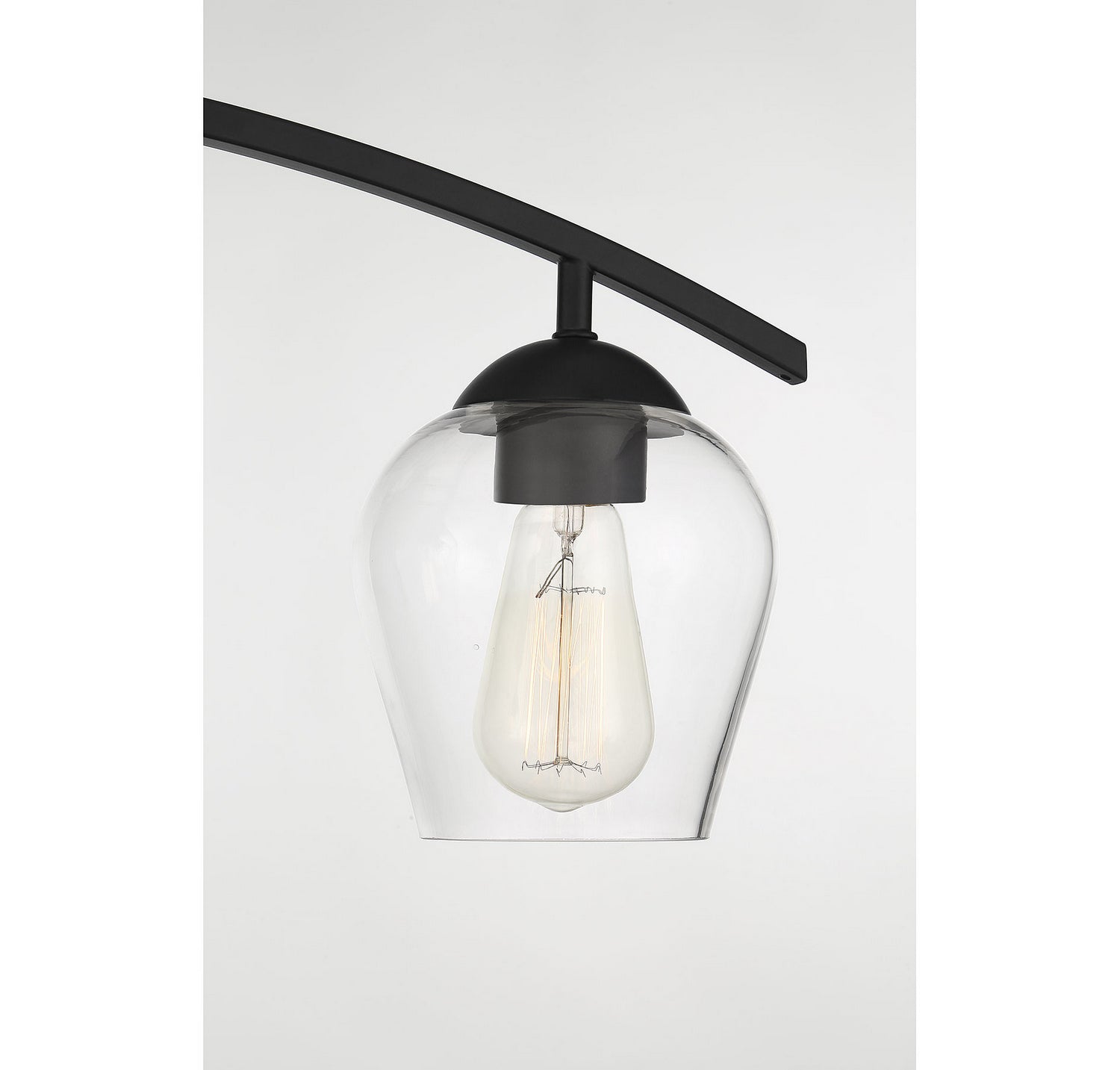 Meridian - M80032MBK - Three Light Bathroom Vanity Light - Mbath - Matte Black