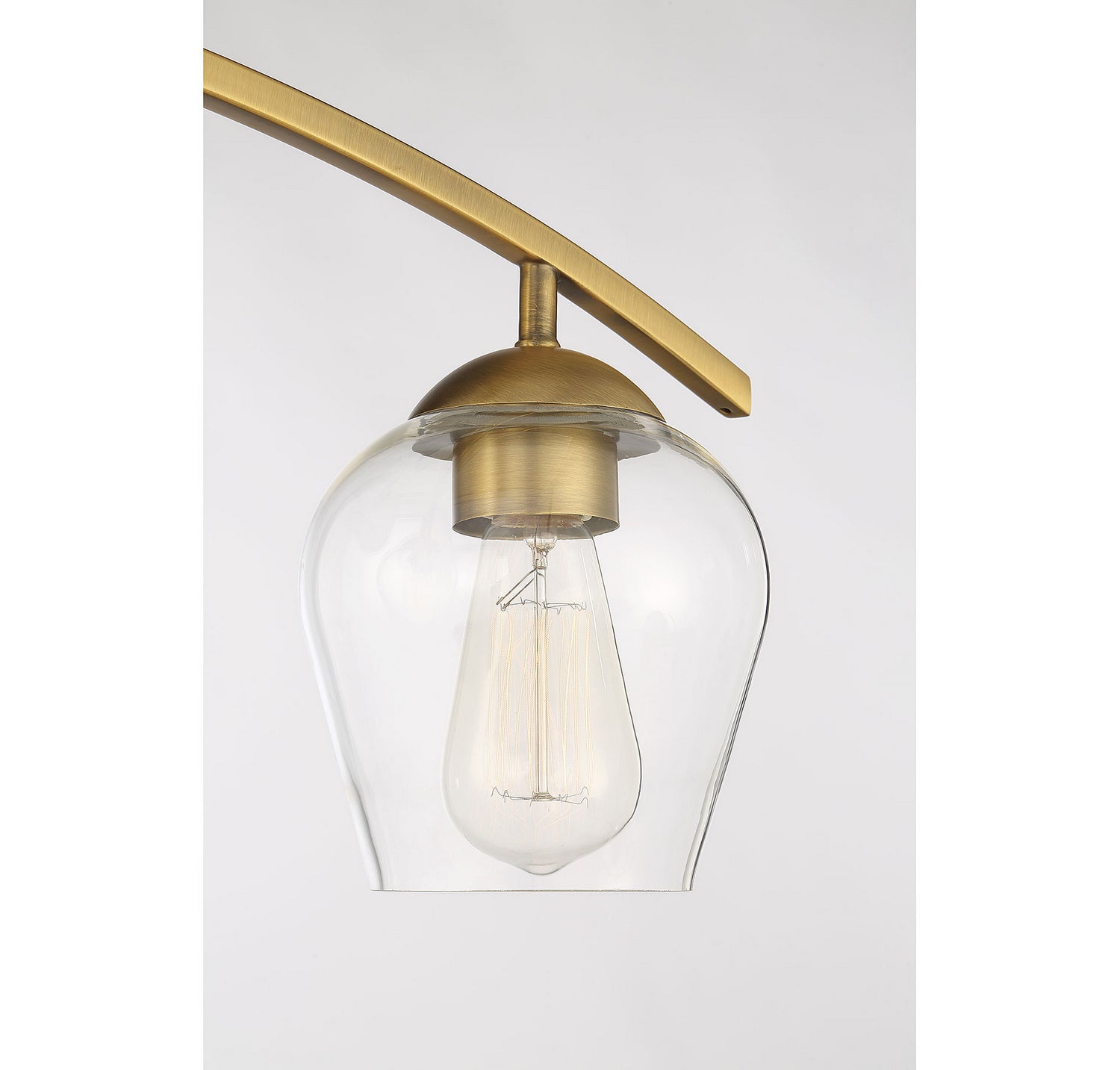 Meridian - M80032NB - Three Light Bathroom Vanity Light - Mbath - Natural Brass
