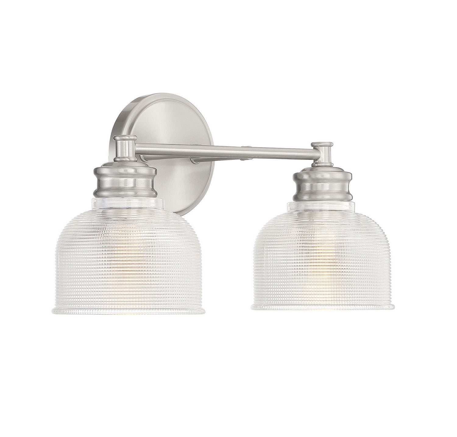 Meridian - M80034BN - Two Light Bathroom Vanity Light - Mbath - Brushed Nickel