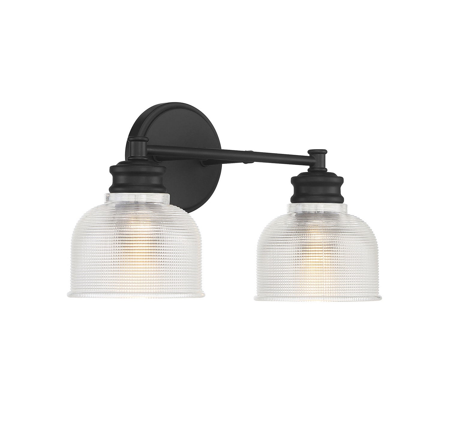 Meridian - M80034MBK - Two Light Bathroom Vanity Light - Mbath - Matte Black