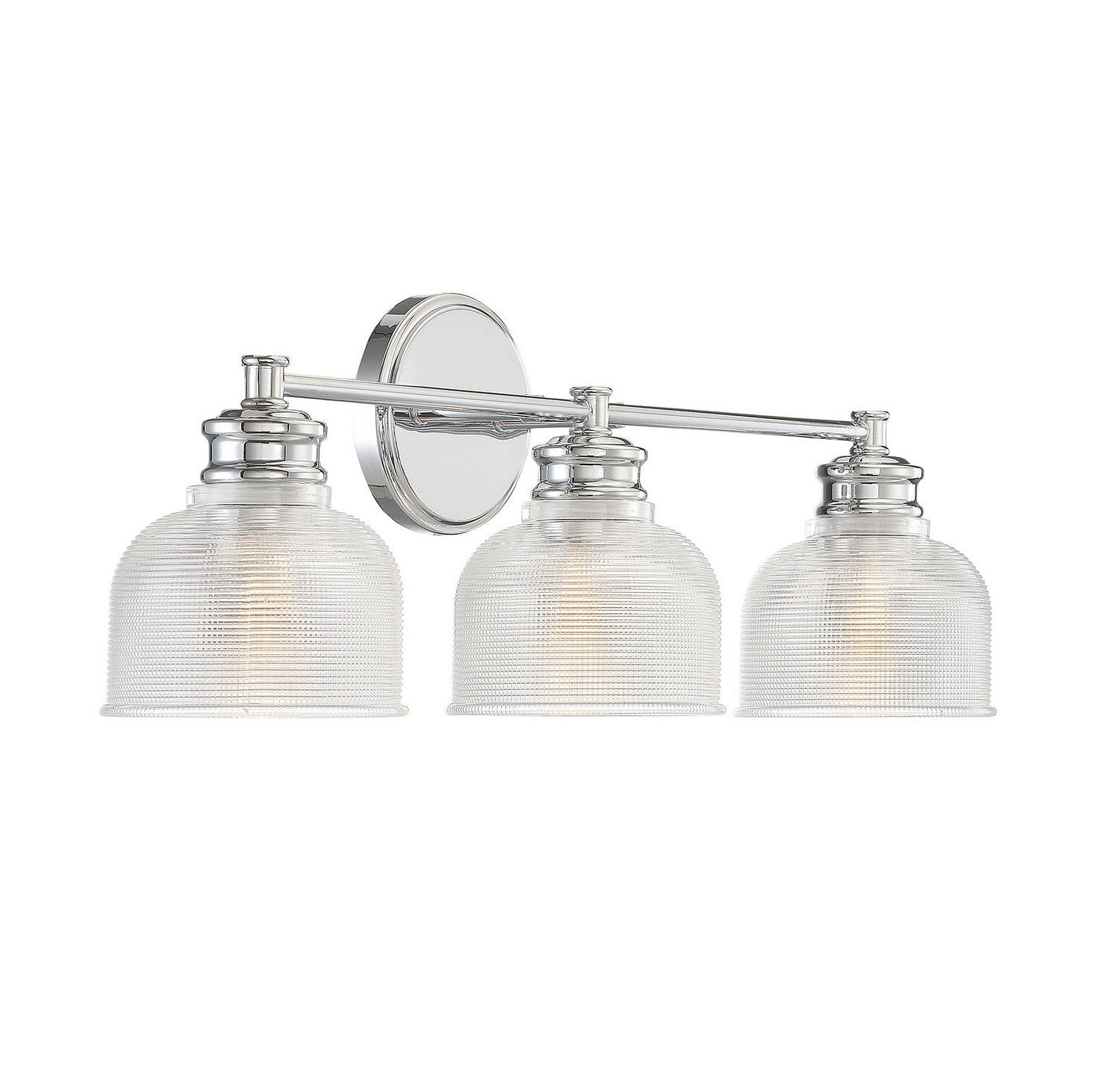Meridian - M80035CH - Three Light Bathroom Vanity Light - Mbath - Chrome